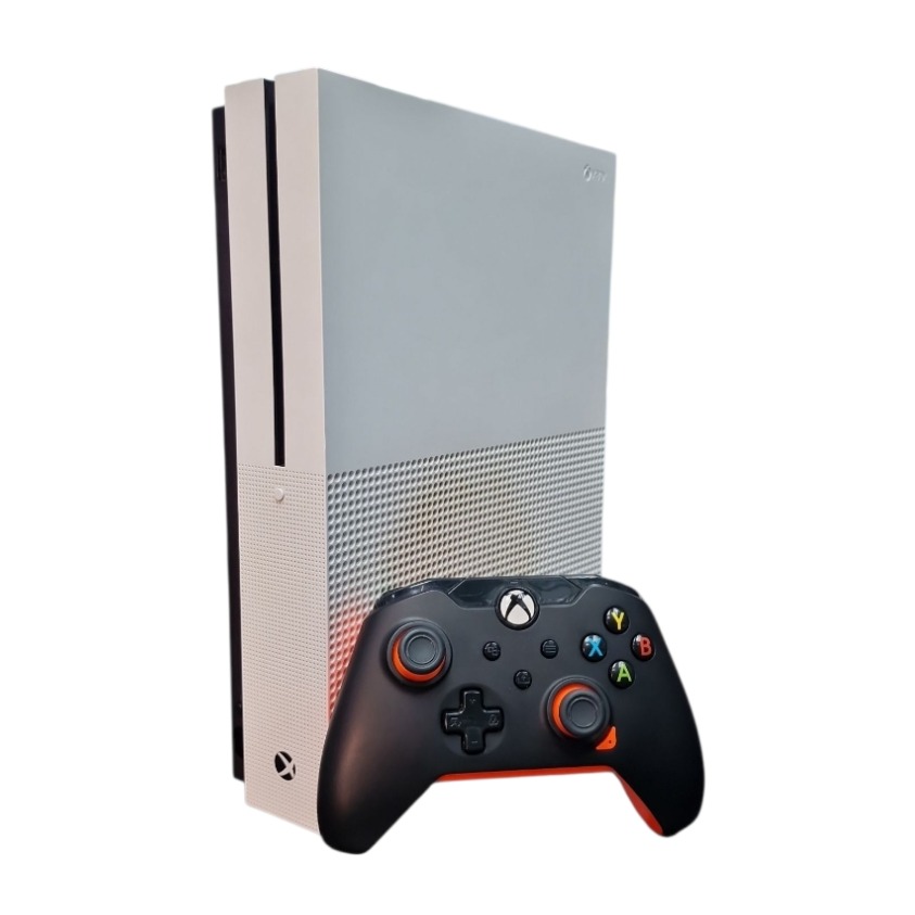 Product photo for Xbox One S Console, 1TB, White, Discounted