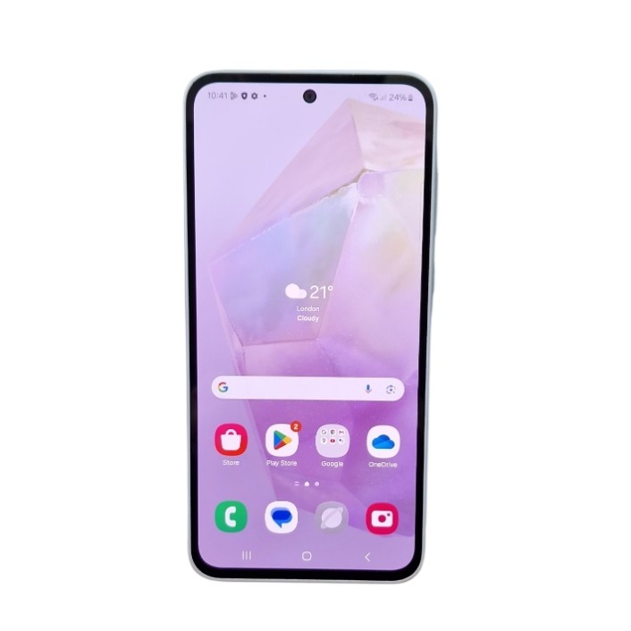 Product photo for Samsung Galaxy A35 5G Dual Sim (8GB+128GB) Awesome IceBlue, Unlocked B