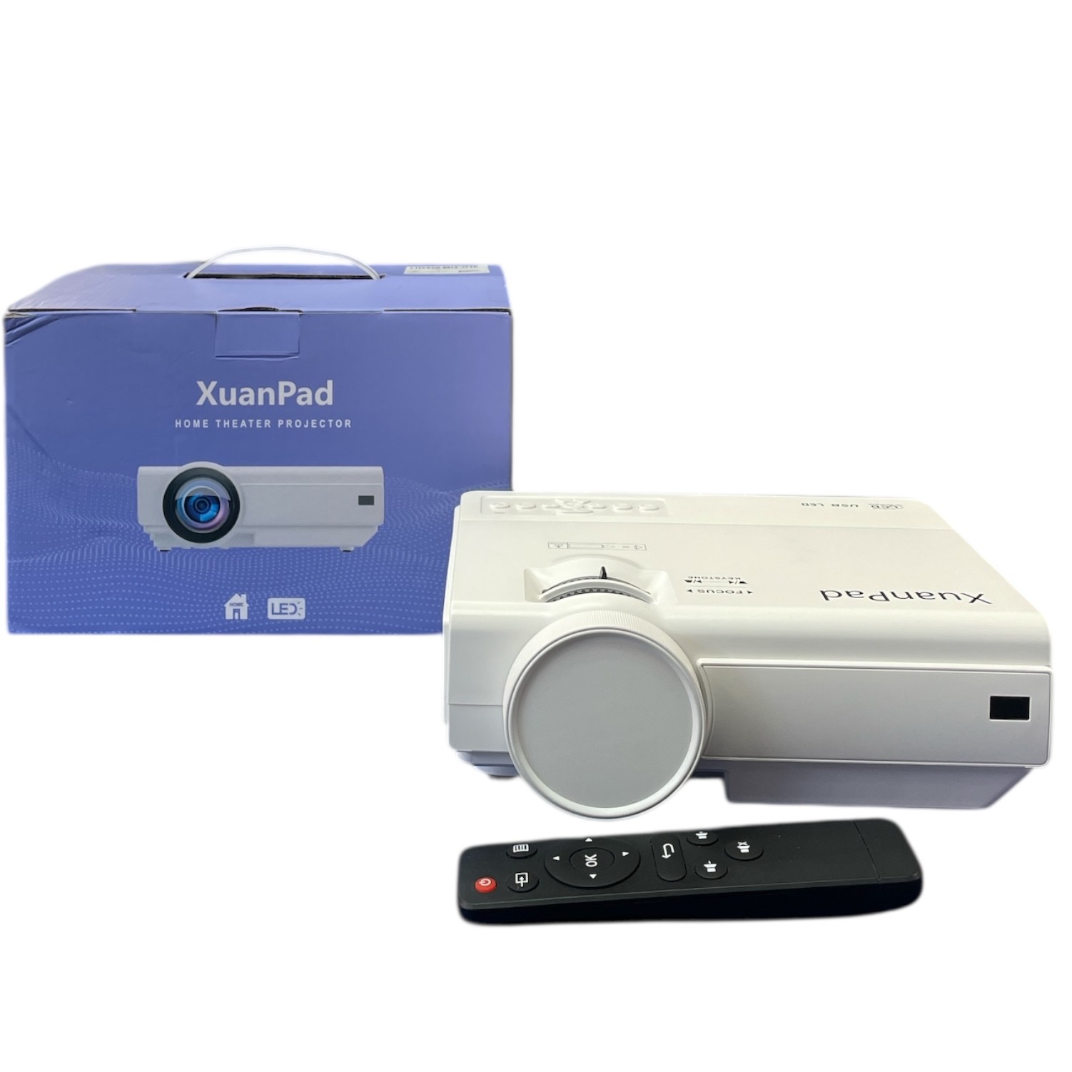 Product photo for XuanPad Home Theater Projector