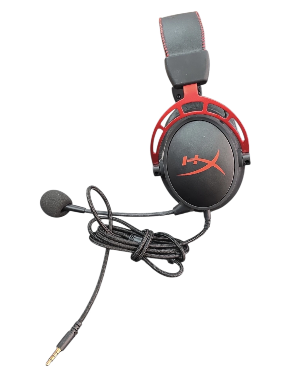 Product photo for HyperX Cloud Alpha Wireless Over-Ear Gaming Headphones - Black/Red