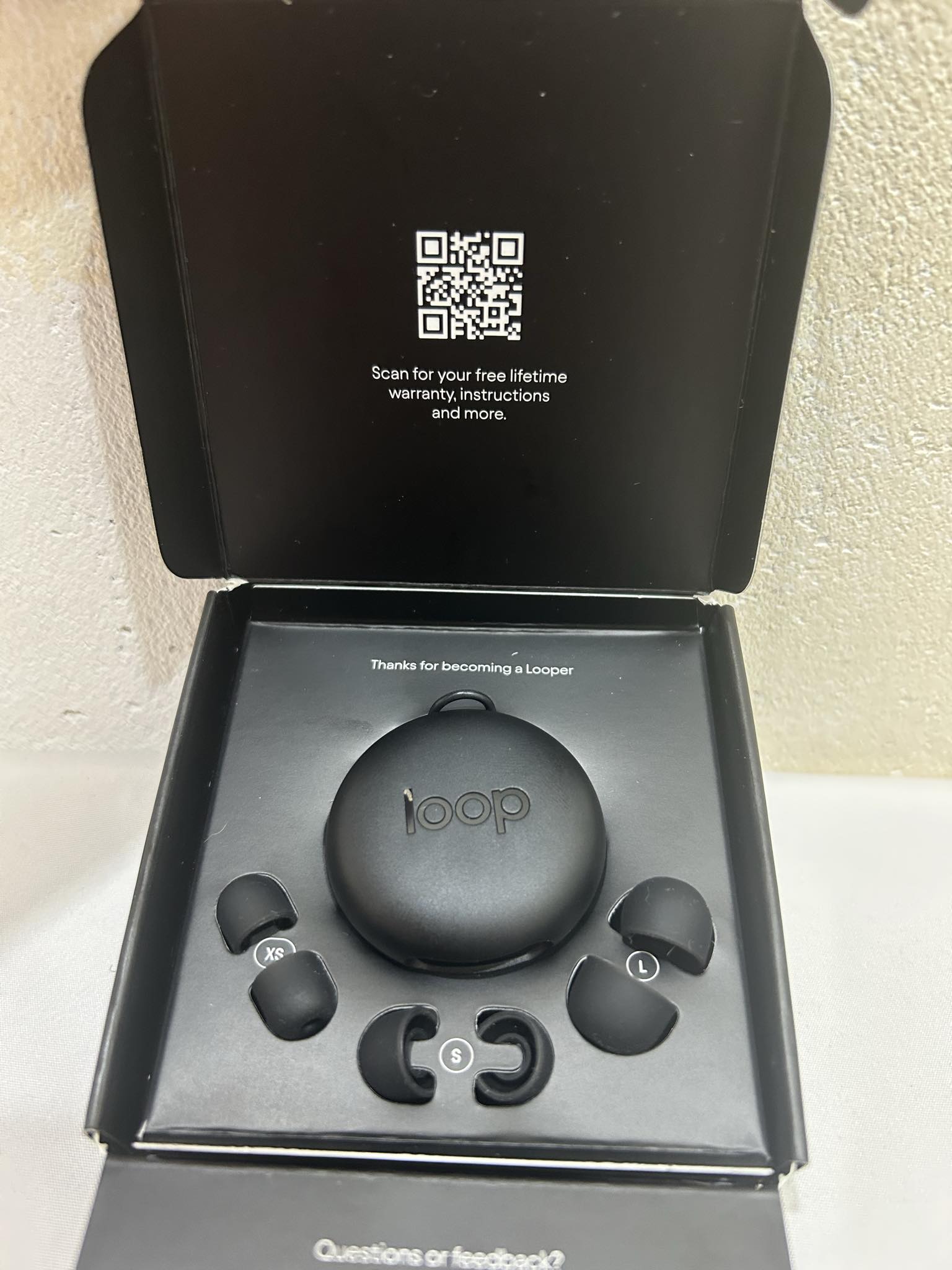 Product photo for Loop Earplugs Switch 2 Black