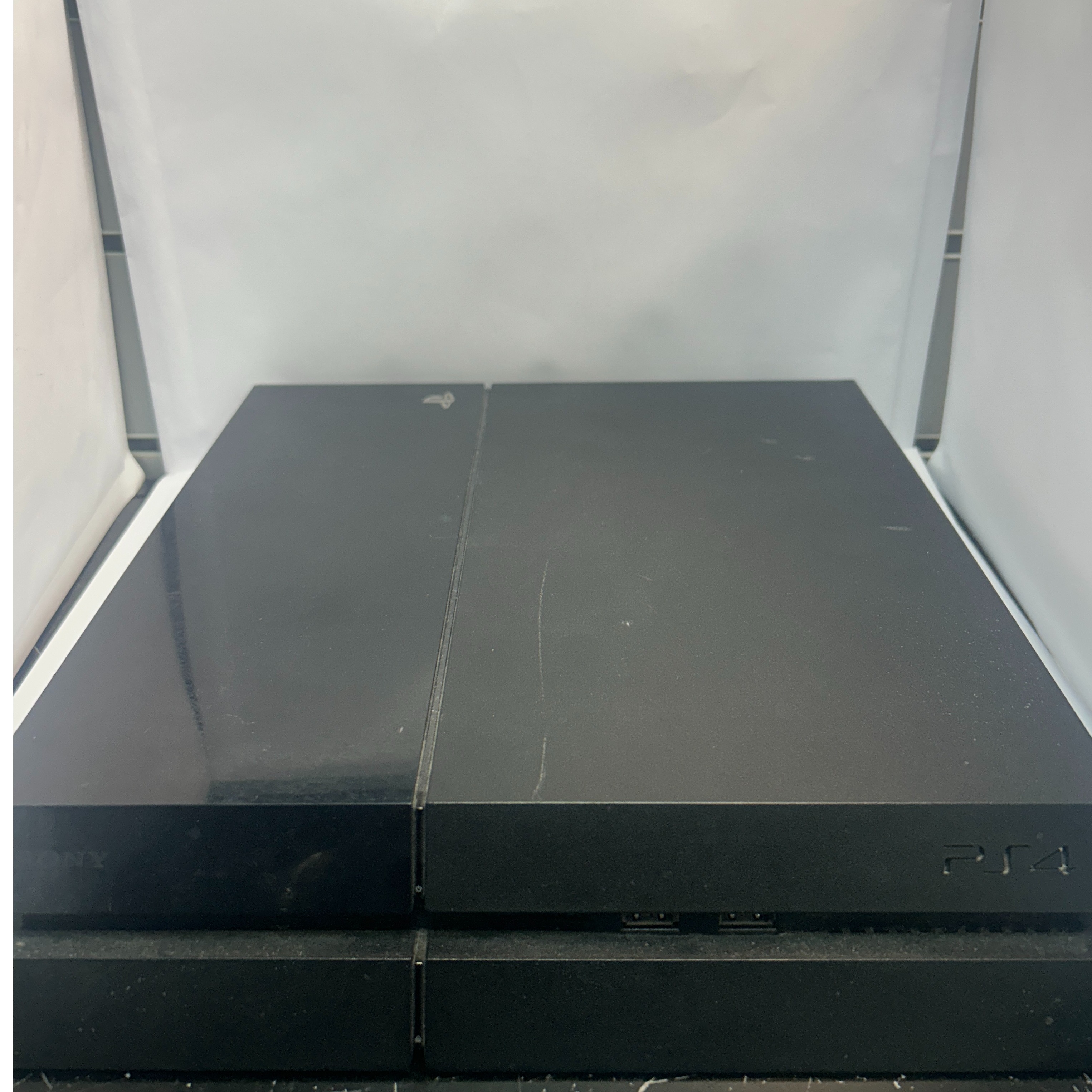 Product photo for sony ps4 original 500gb black no controller unboxed