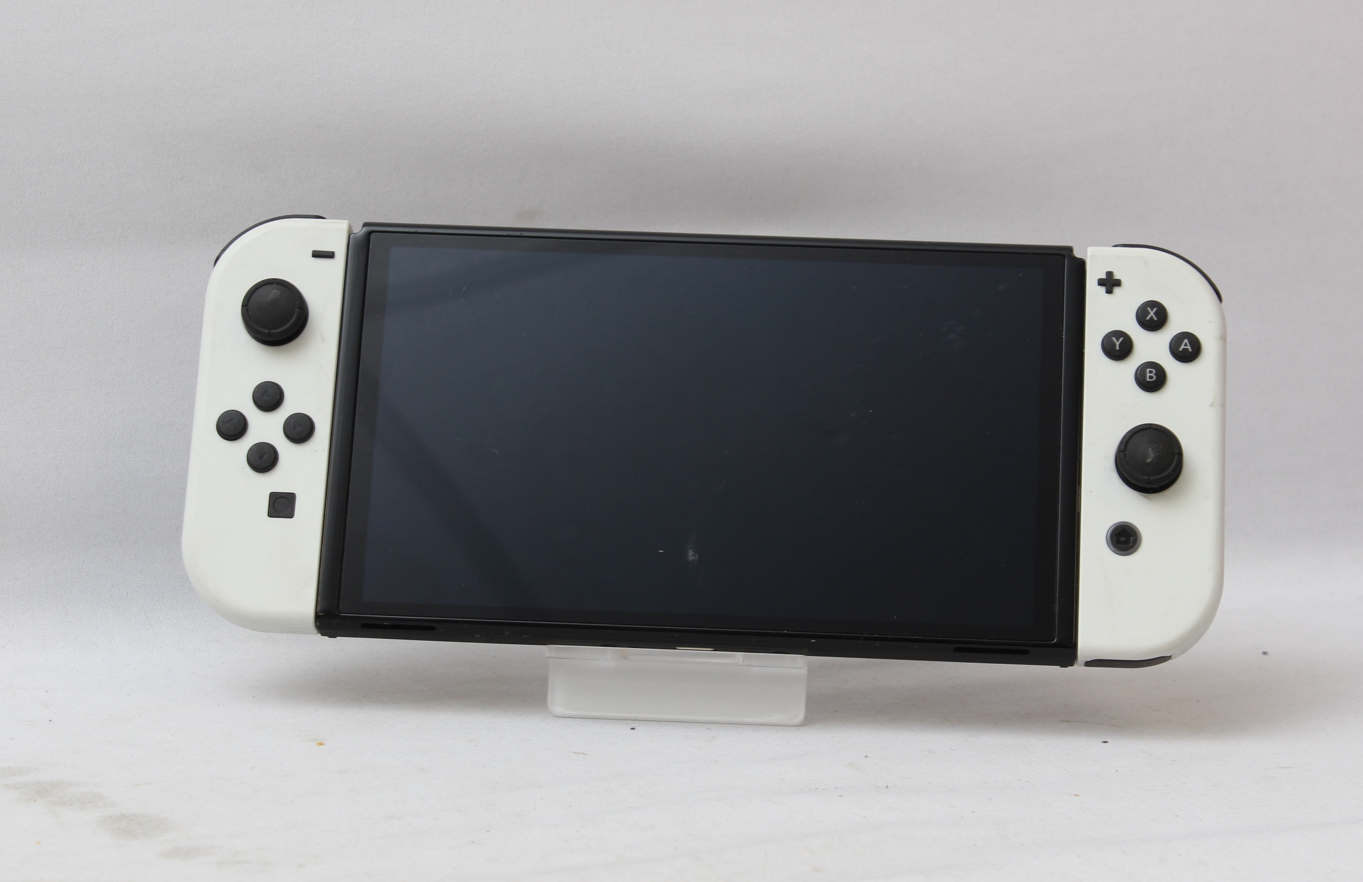 Product photo for Nintendo Switch Handheld Games Console OLED Edition 64GB - White No Charger (C)