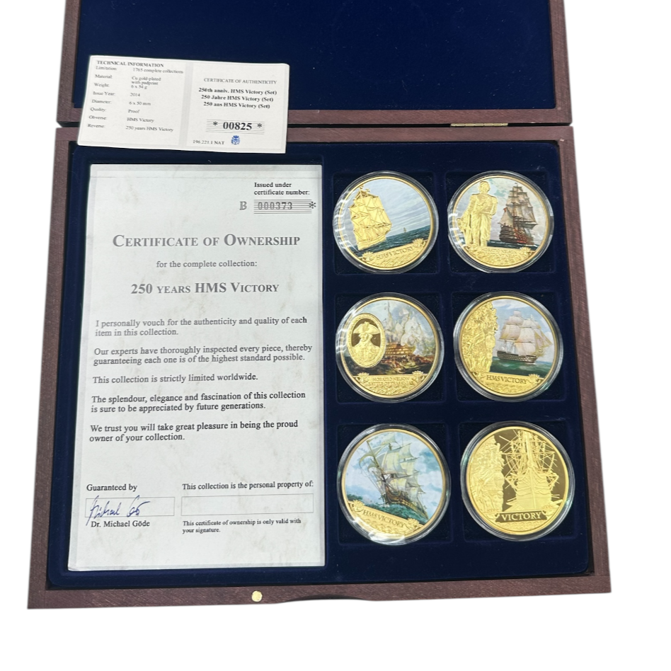 Product photo for 250 Years of HMS Service Coin set