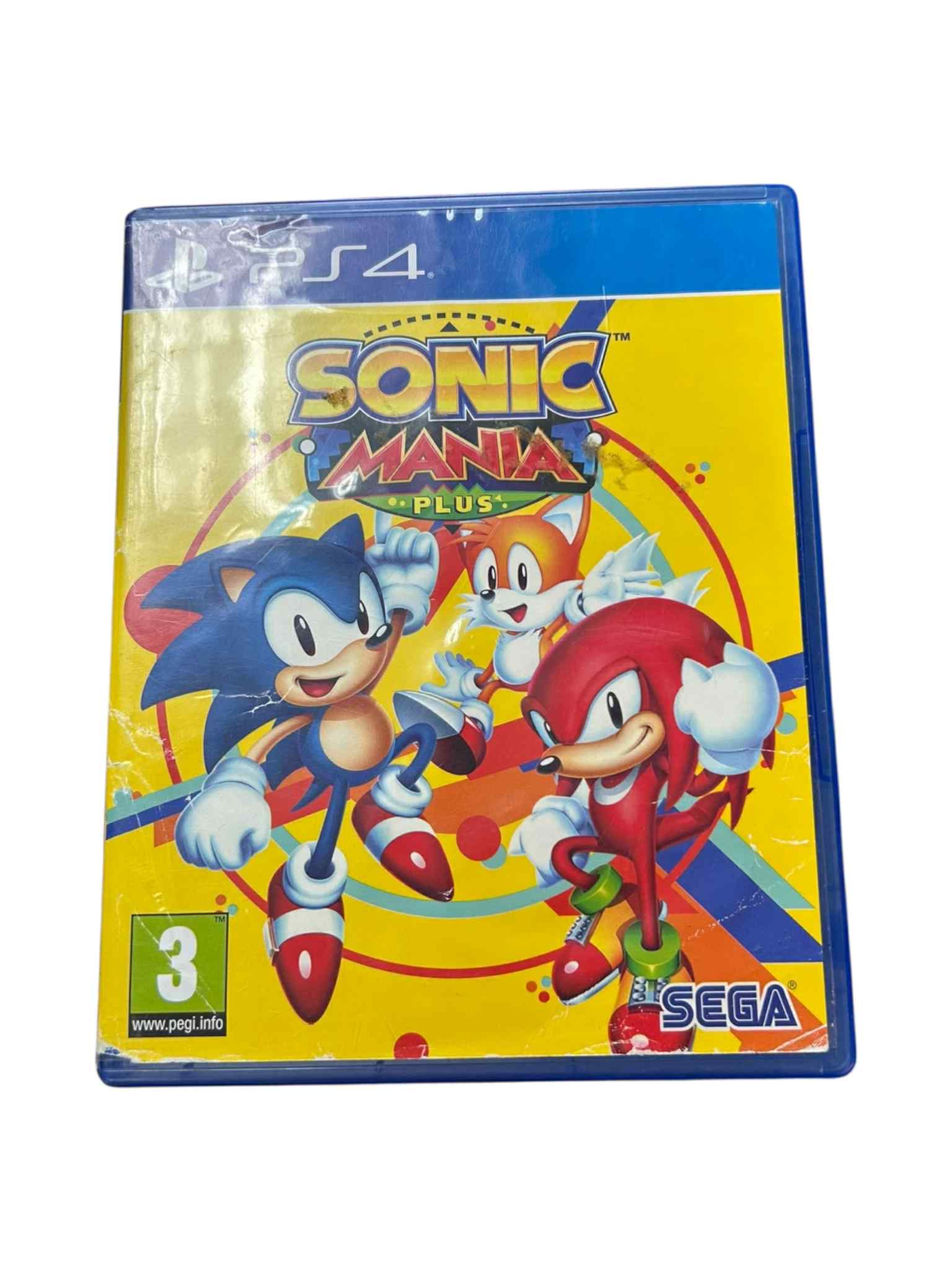 Product photo for Sonic Mania Plus (3) - PlayStation 4 Game