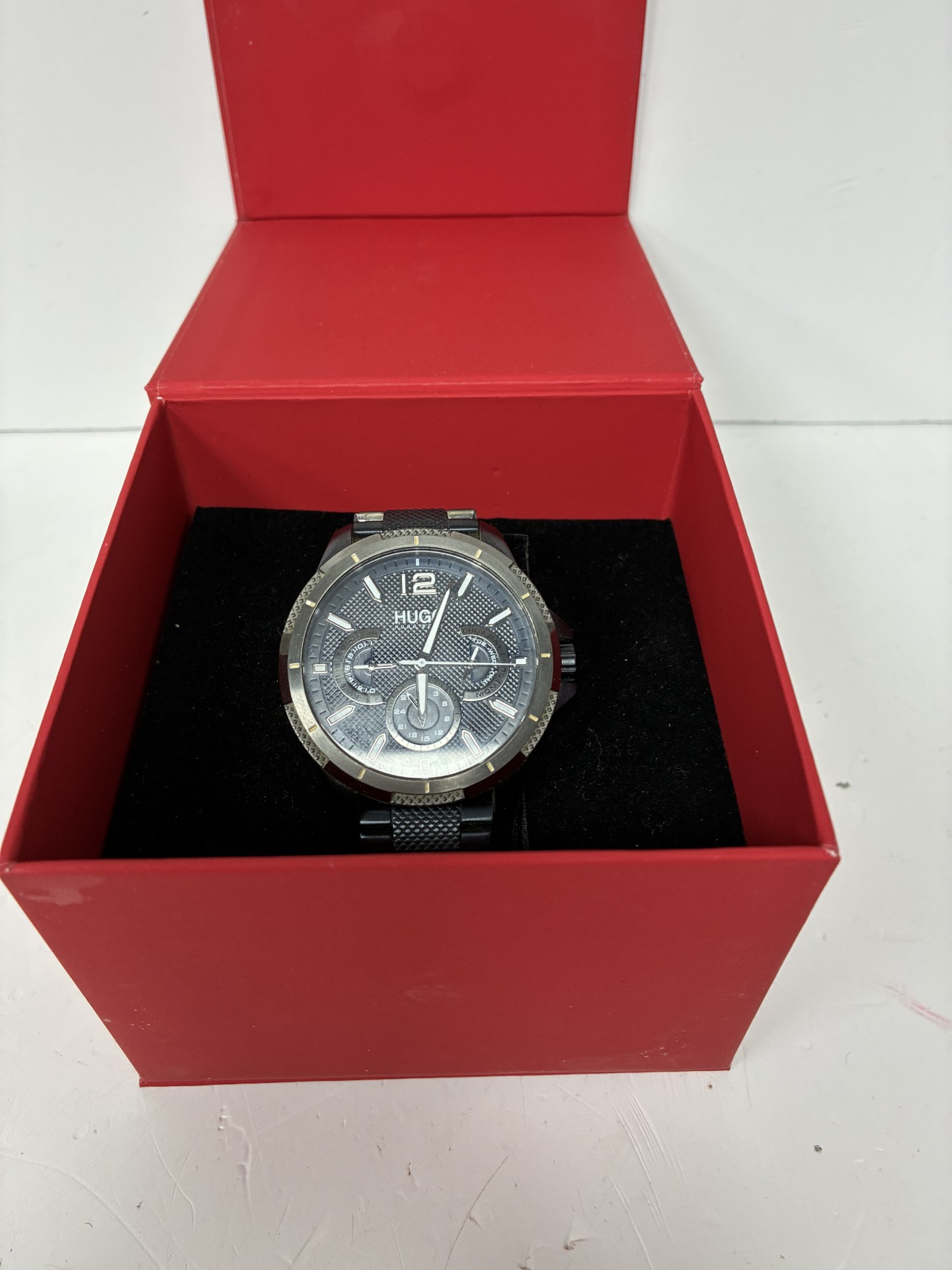 Product photo for HUGO BOSS WATCH HU.421.1.34.3518 BLUE BOXED