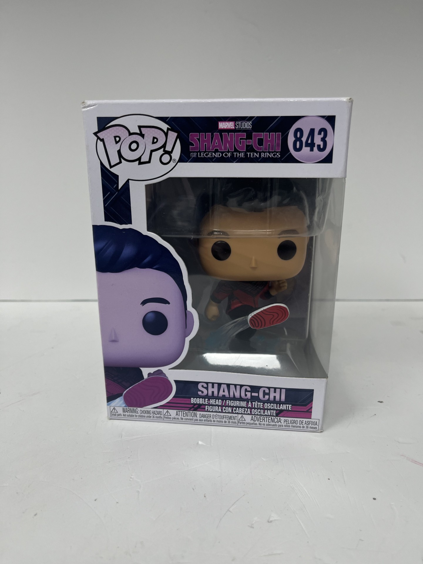 Product photo for FUNKO POP SHANG-CHI 843 LEDGEND OF THE RINGS