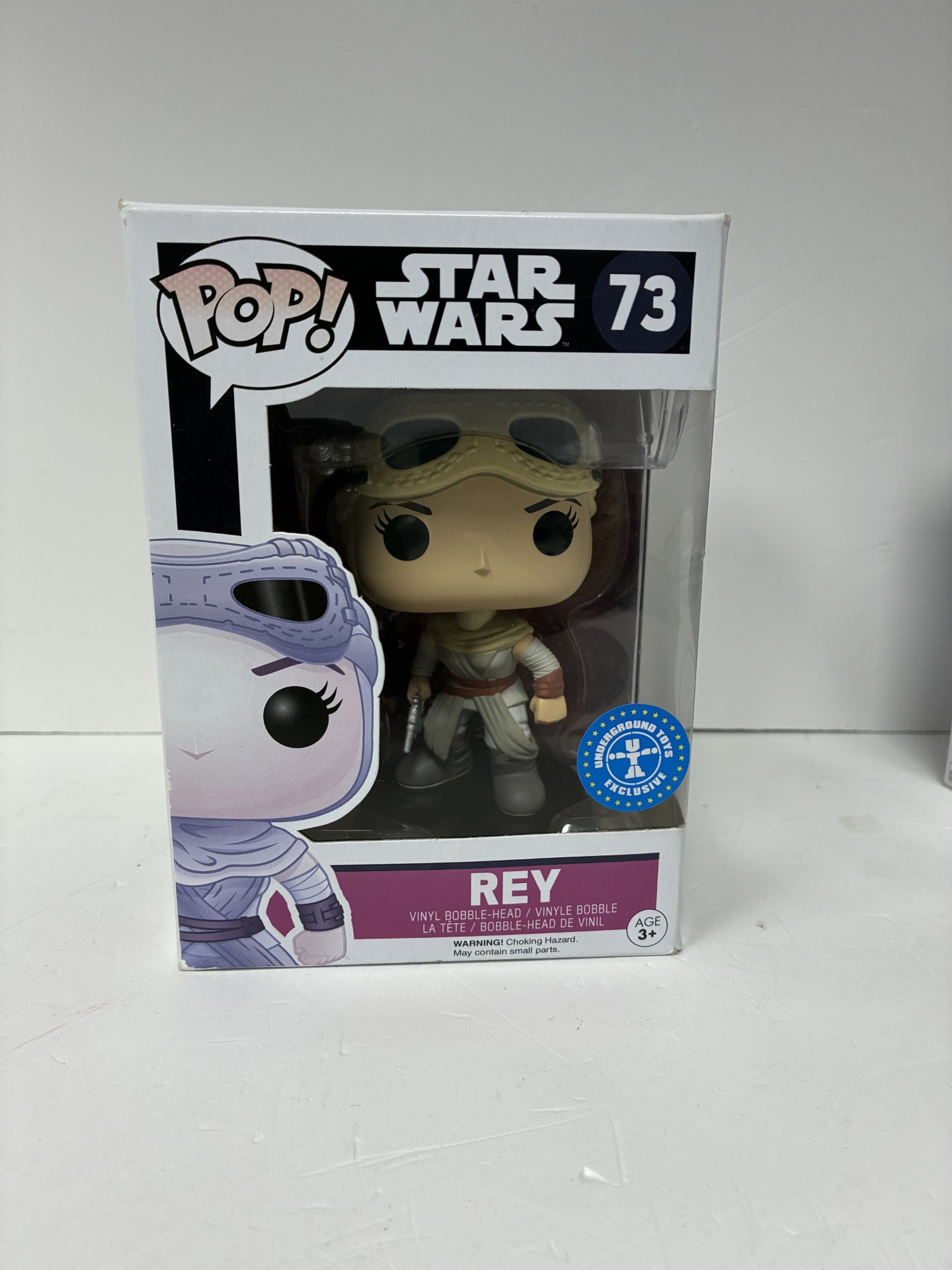 Product photo for star wars REY funko pop