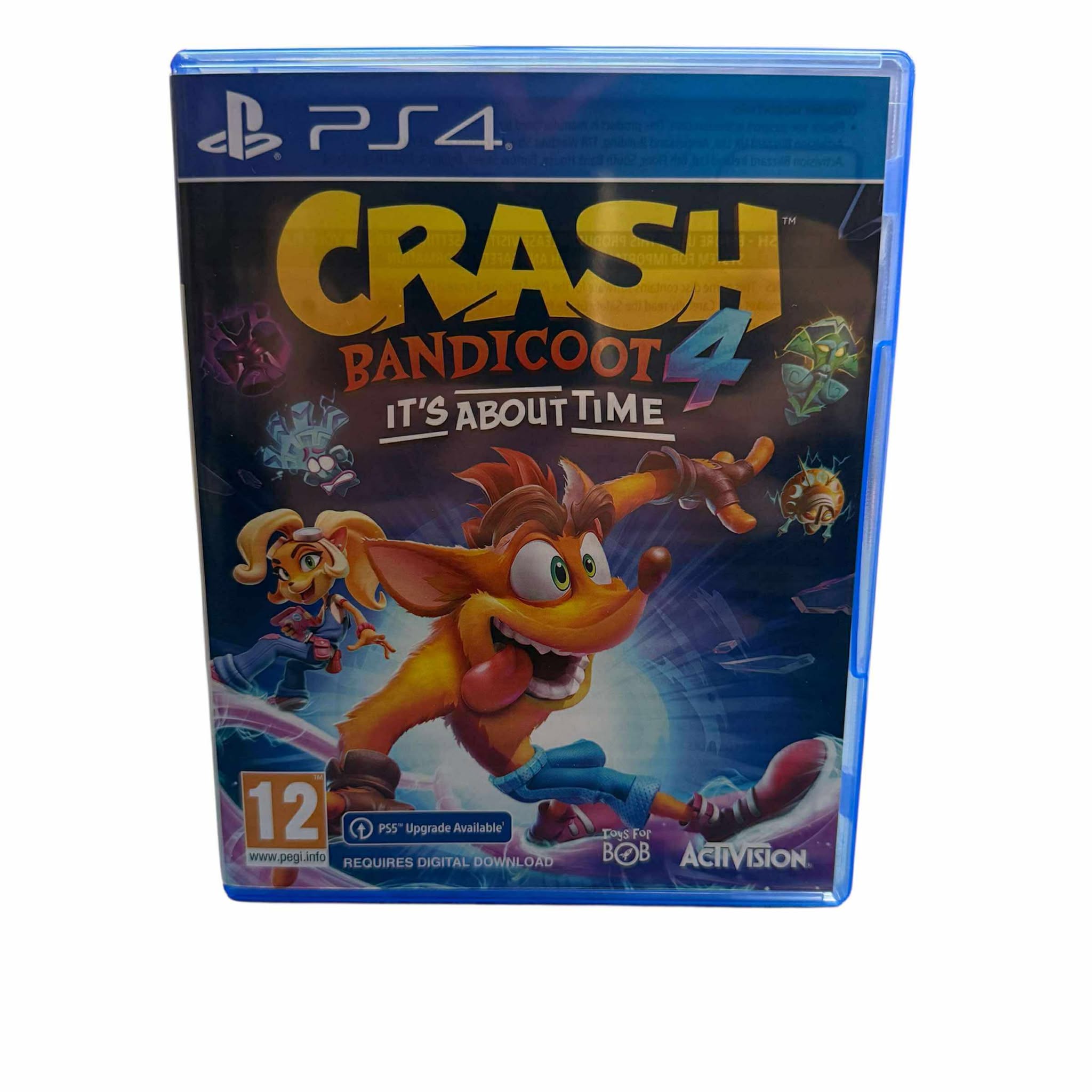 Product photo for Sony Crash Bandicoot 4, It's About Time - PlayStation 4 Game