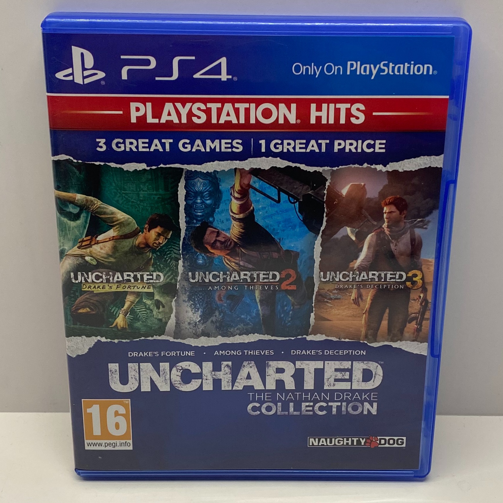 Product photo for Uncharted The Nathan Drake Collection for Sony Playstation 4 (PS4)
