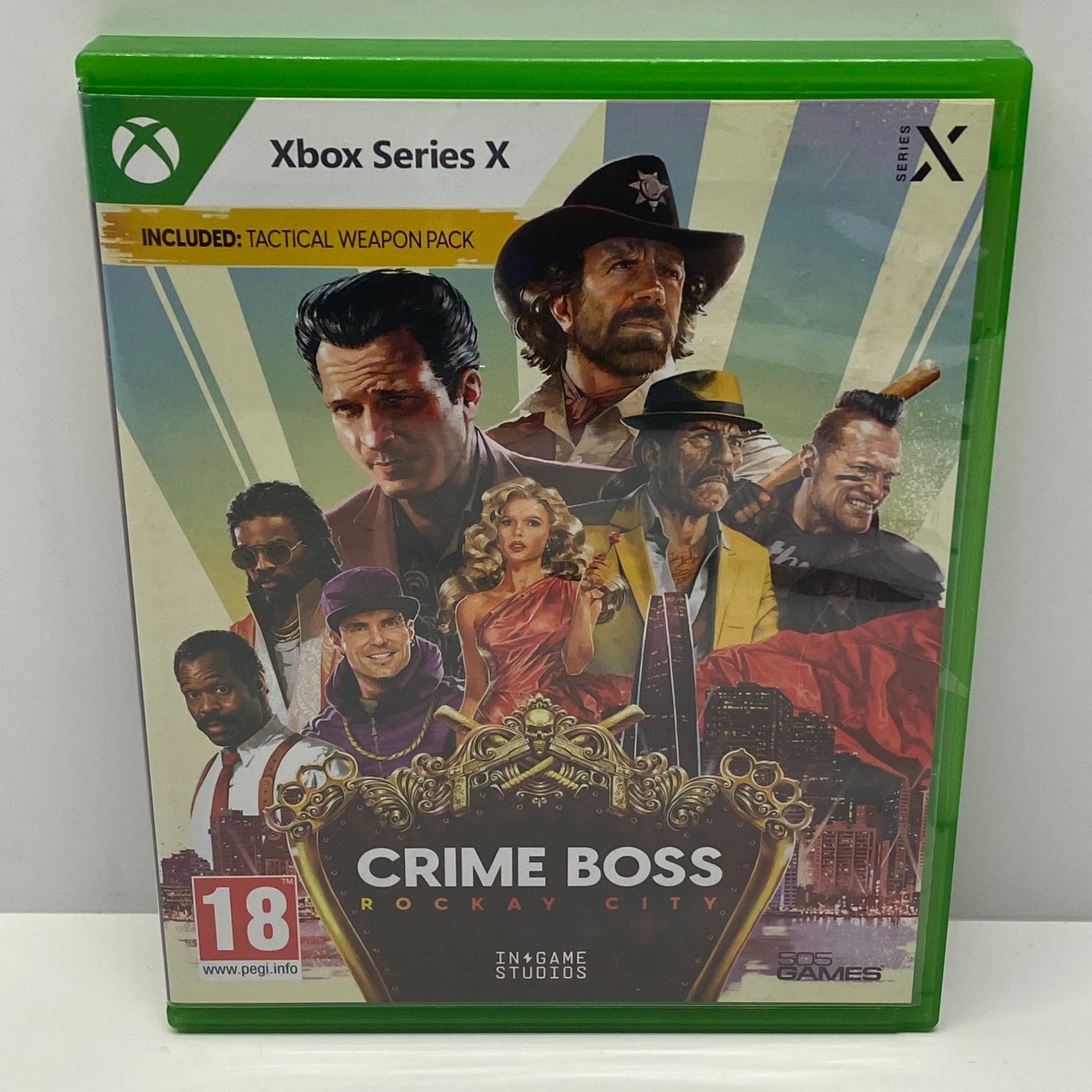Product photo for Crime Boss Rockay City for Microsoft Xbox Series X