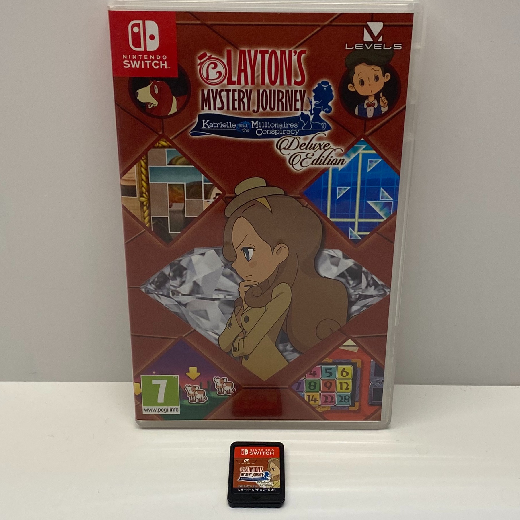 Product photo for Layton's Mystery Journey Katrielle and the Millionaires Conspiracy for Nintendo Switch