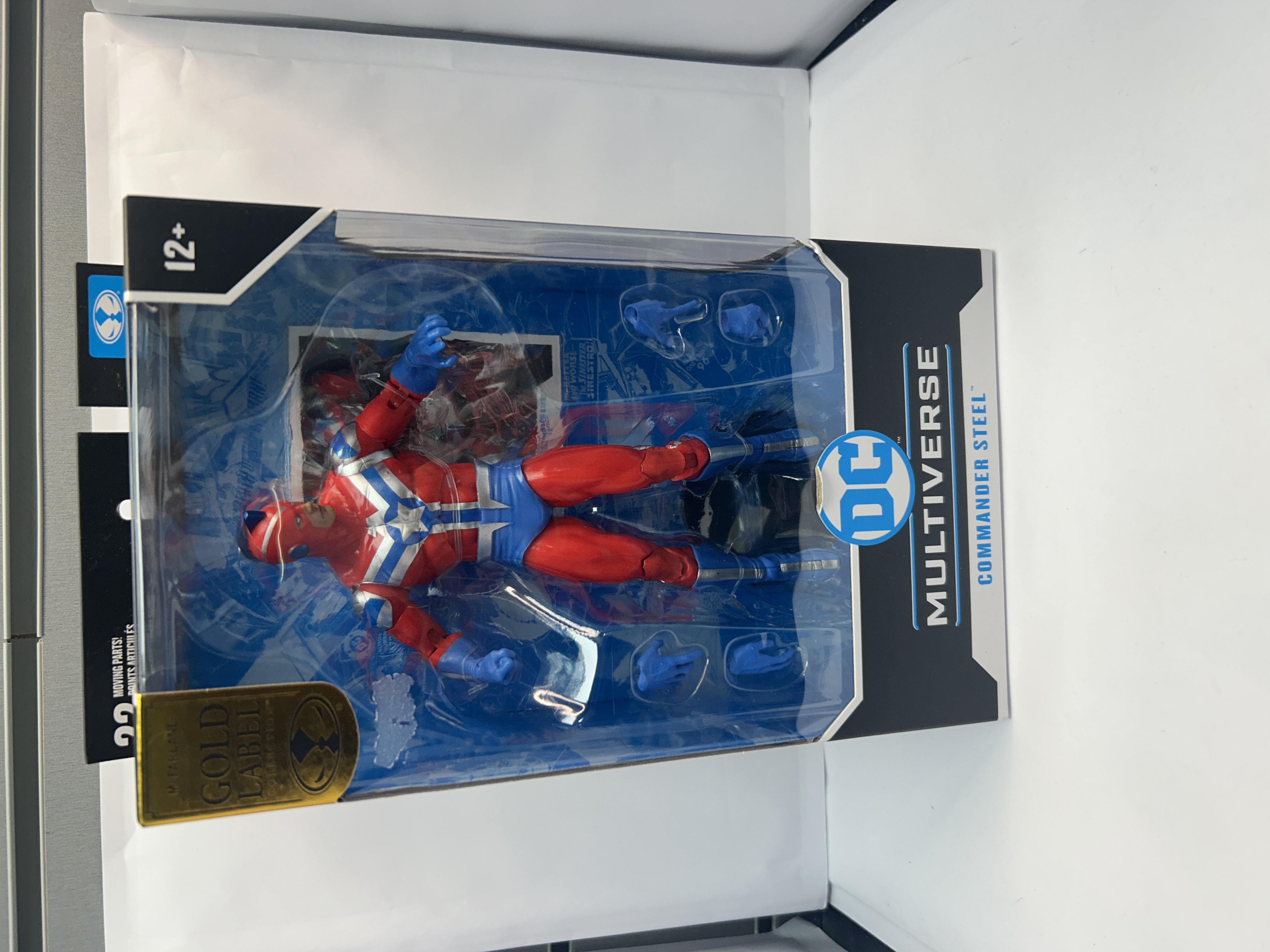 Product photo for DC MULTIVERSE  DC MULTIVERSE COMMANDER STEEL