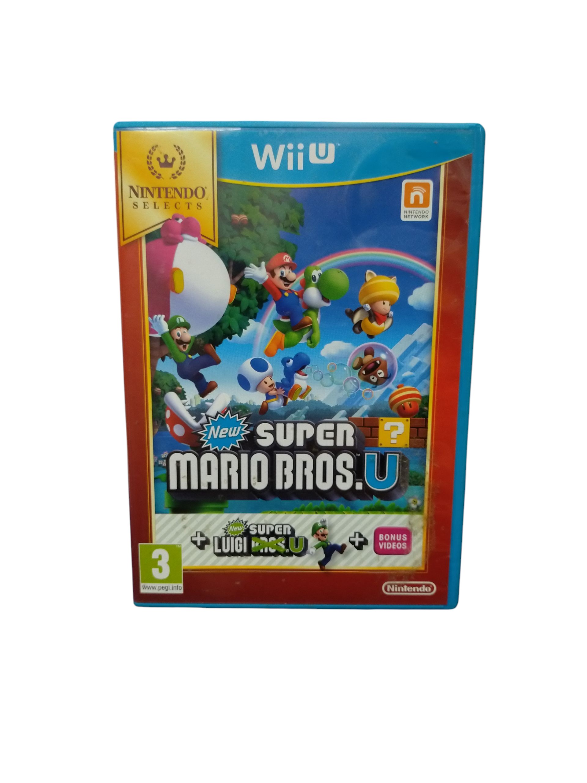 Product photo for New Super Mario Bros Wii U