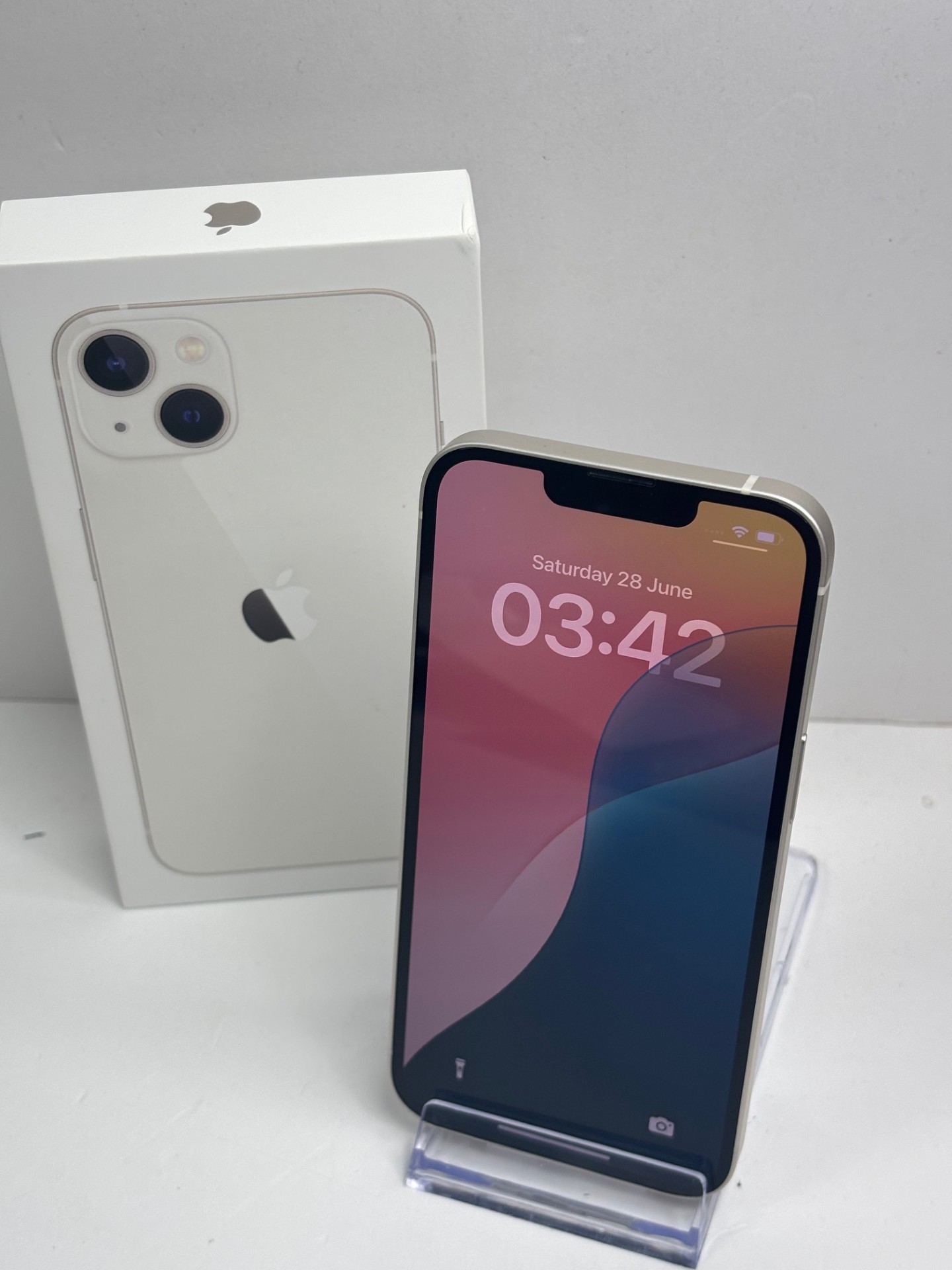 Product photo for IPHONE 13 WHITE BOXED