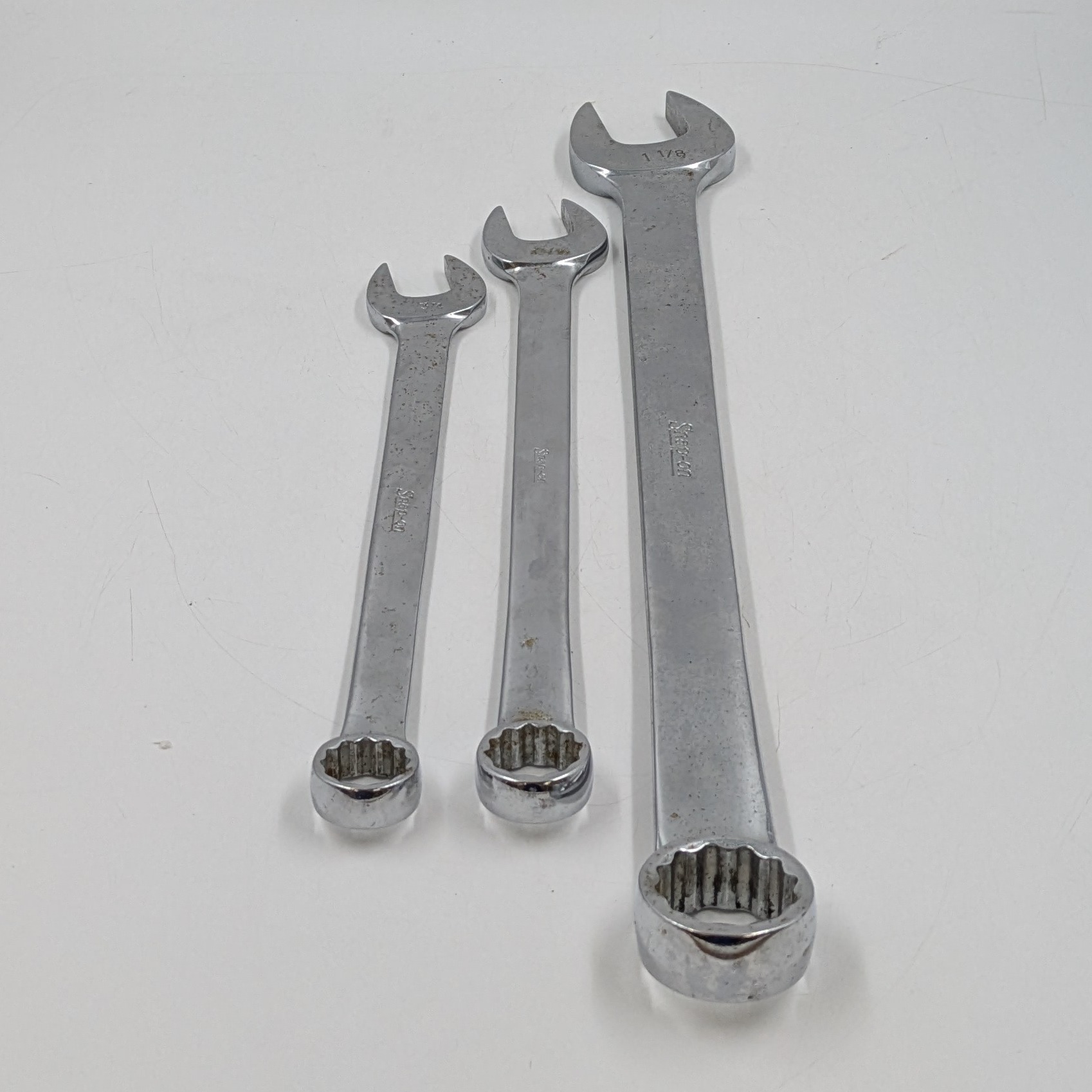 Product photo for SET OF 3 SNAP-ON OEX OPEN SPANNER