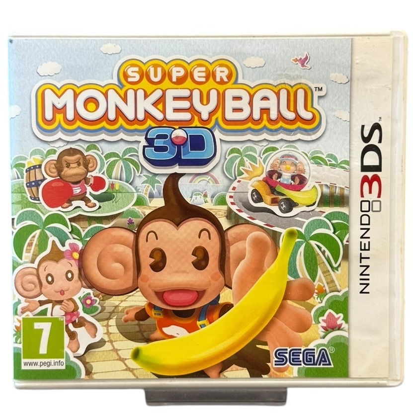 Product photo for Super Monkey Ball 3D - Nintendo 3DS