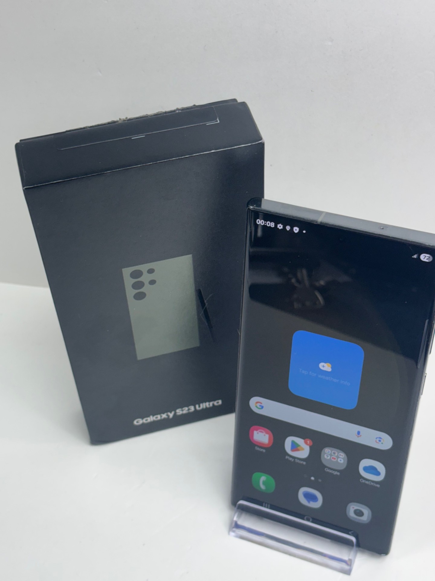 Product photo for SSMSUNG S23 ULTRA GREEN BOXED 256GB