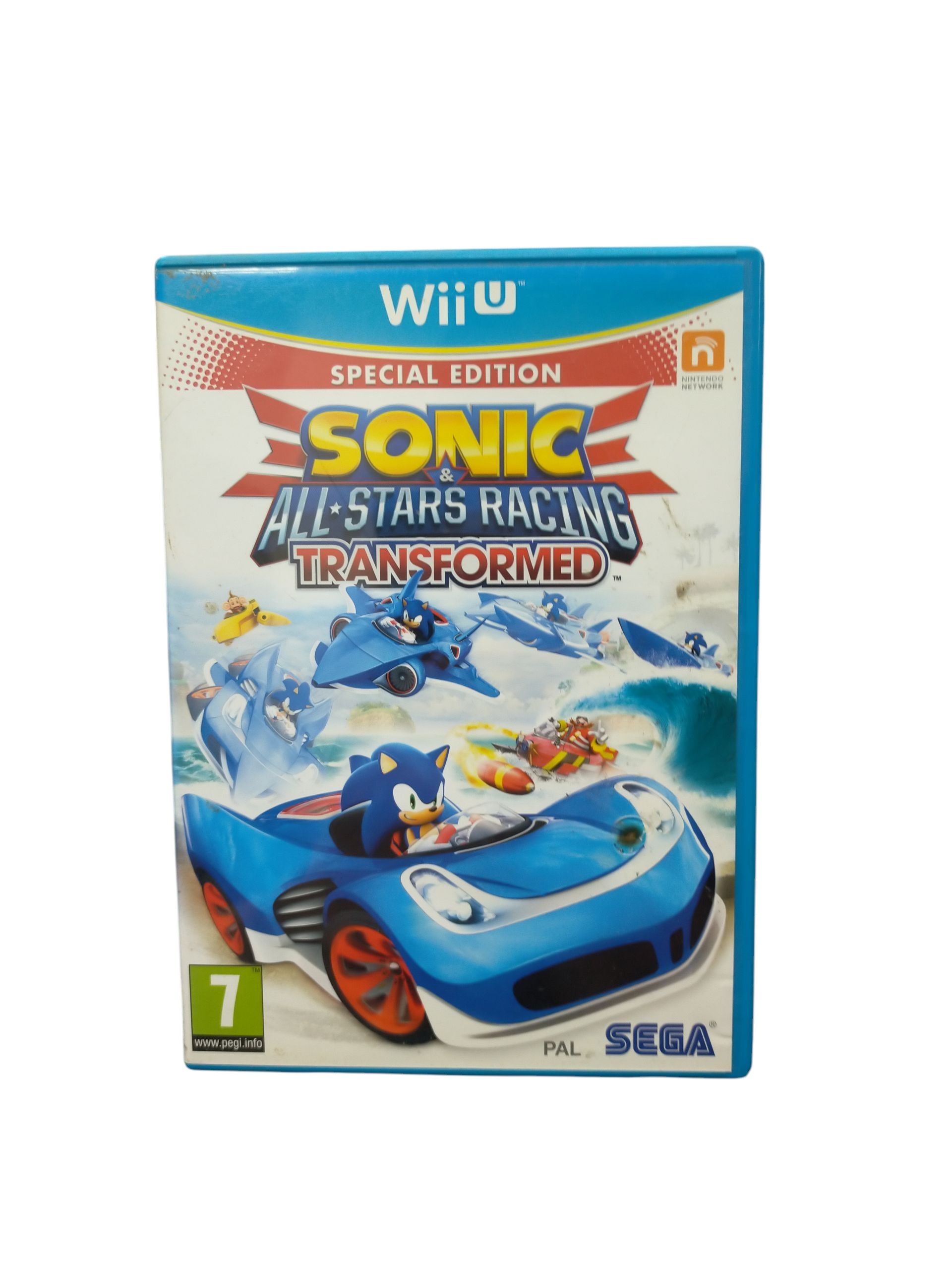 Product photo for Sonic All Stars Racing Transformed Wii U
