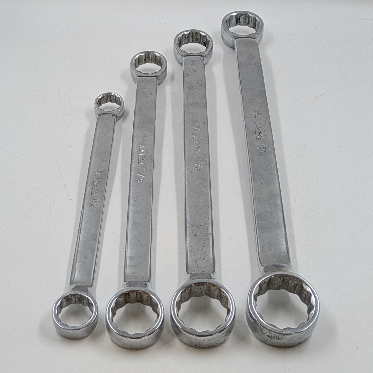 Product photo for SET OF 4 SNAP-ON 10 OFFSET BOX WRENCH
