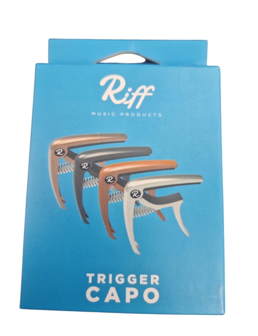 Product photo for RIFF TRIGGER CAPO ELECTRIC / ACOUSTIC - BRONZE