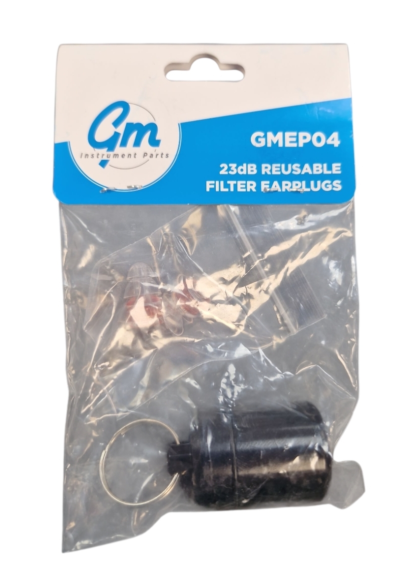 Product photo for GM REUSABLE 23dB FILTER EARPLUGS in cannister