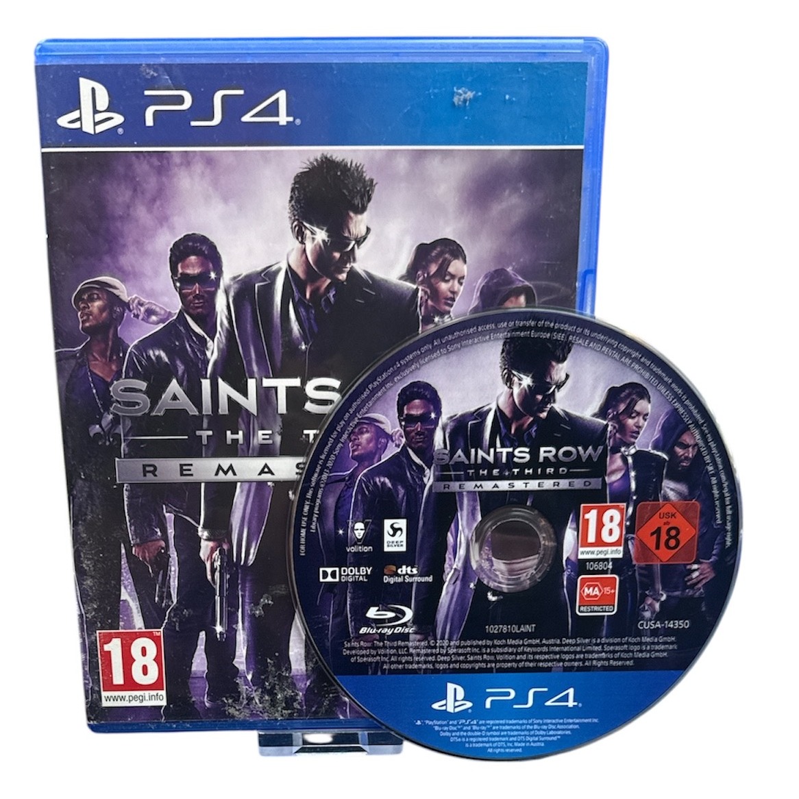Product photo for Saints Row The Third: Remastered (PS4)