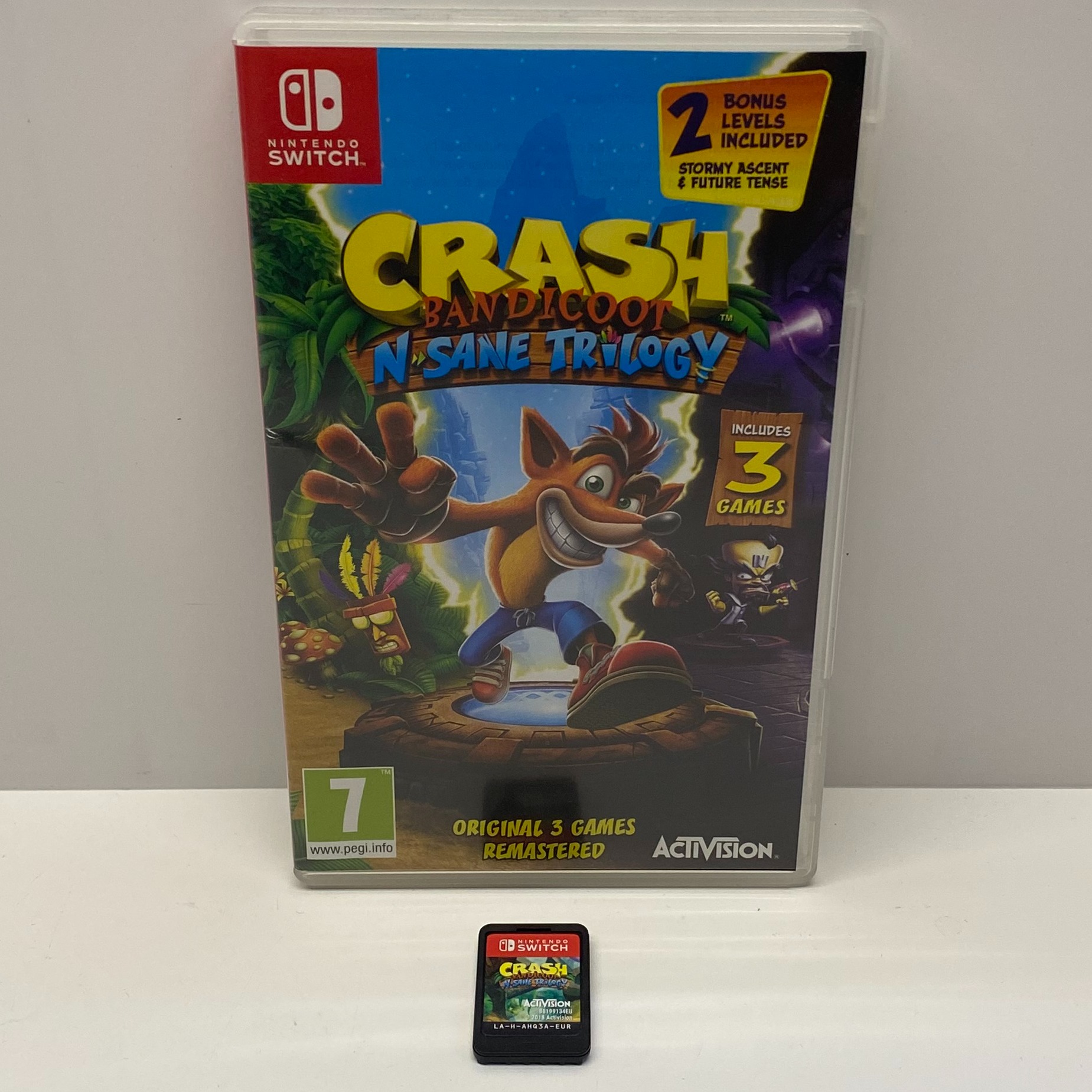 Product photo for Crash Bandicoot N Sane Trilogy for Nintendo Switch