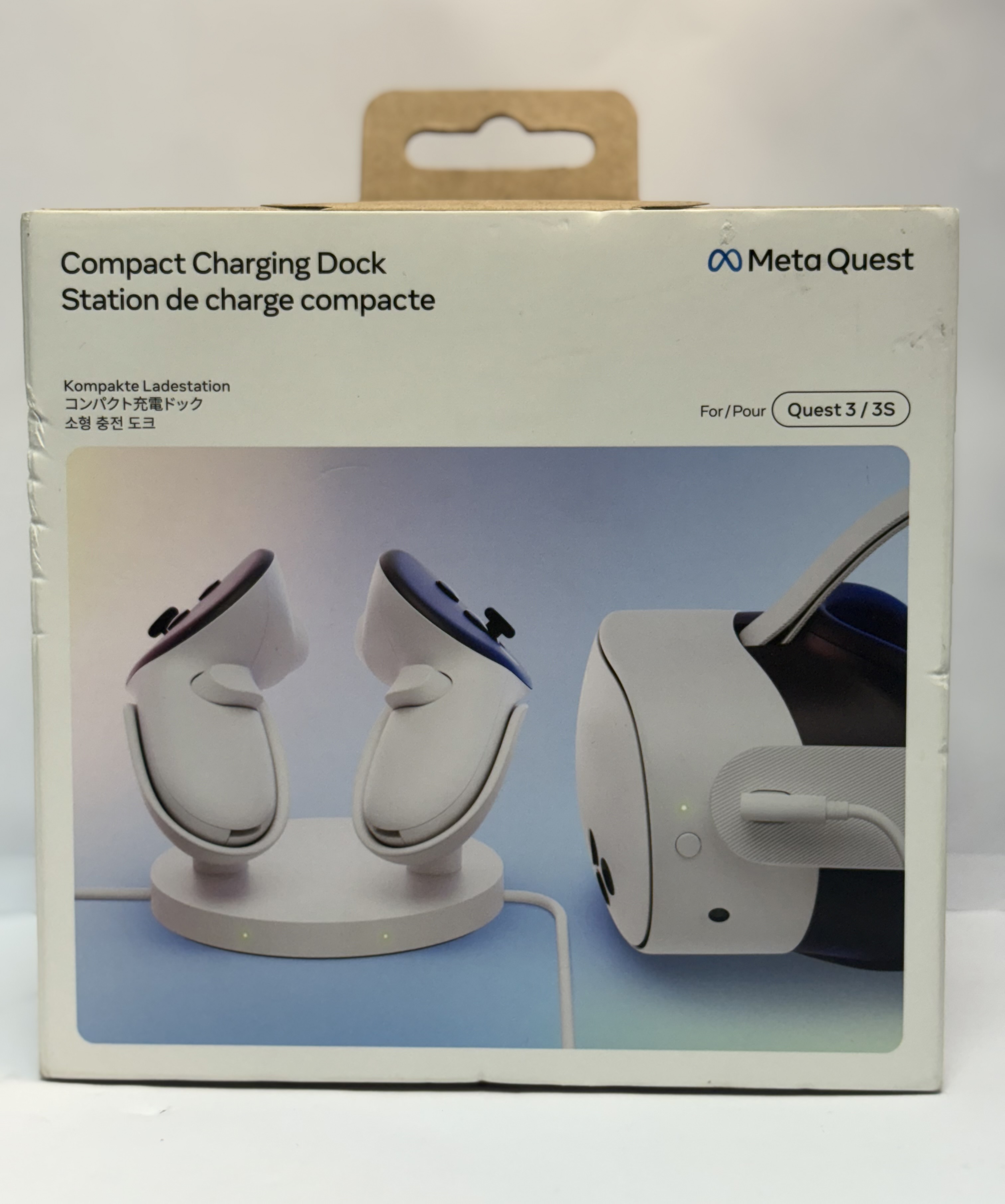 Product photo for Meta Quest Compact Charging Dock for 3/3S