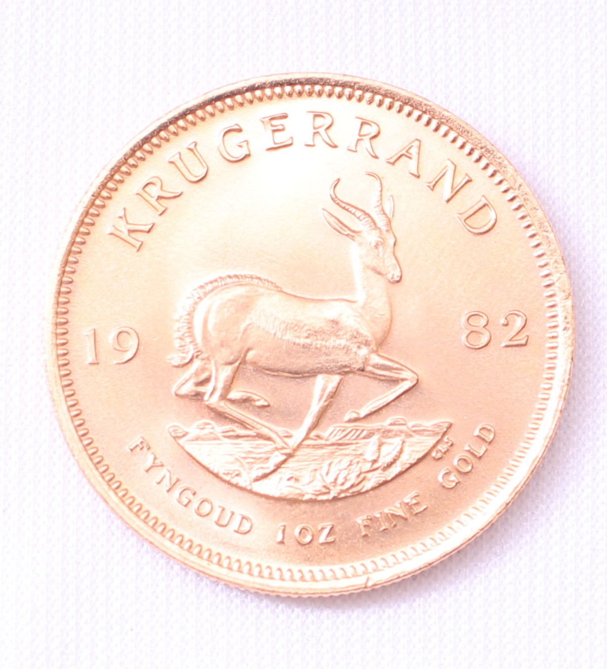 Product photo for 1982 Full 1oz Gold Krugerrand