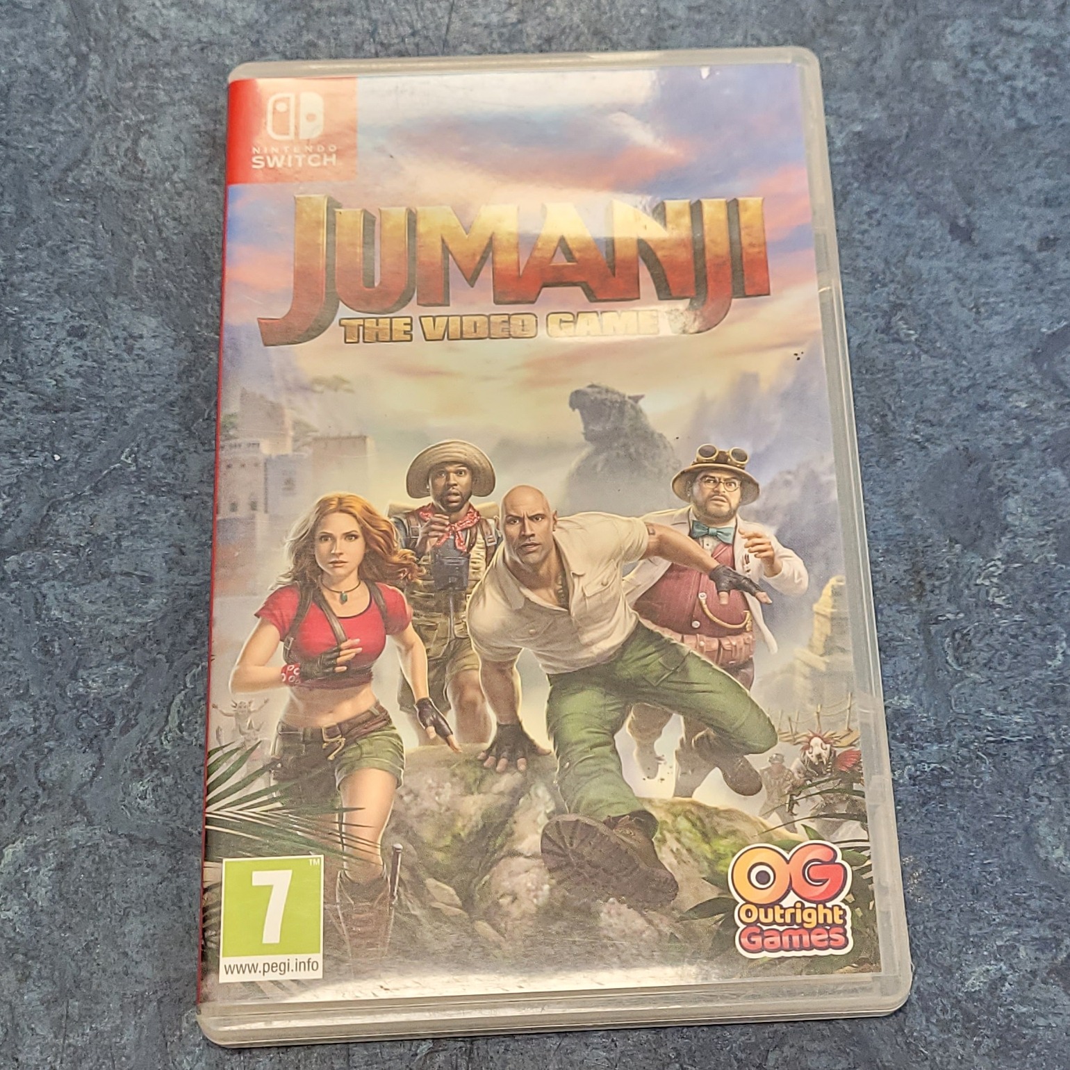 Product photo for Nintendo Switch Game: Jumanji The Video Game