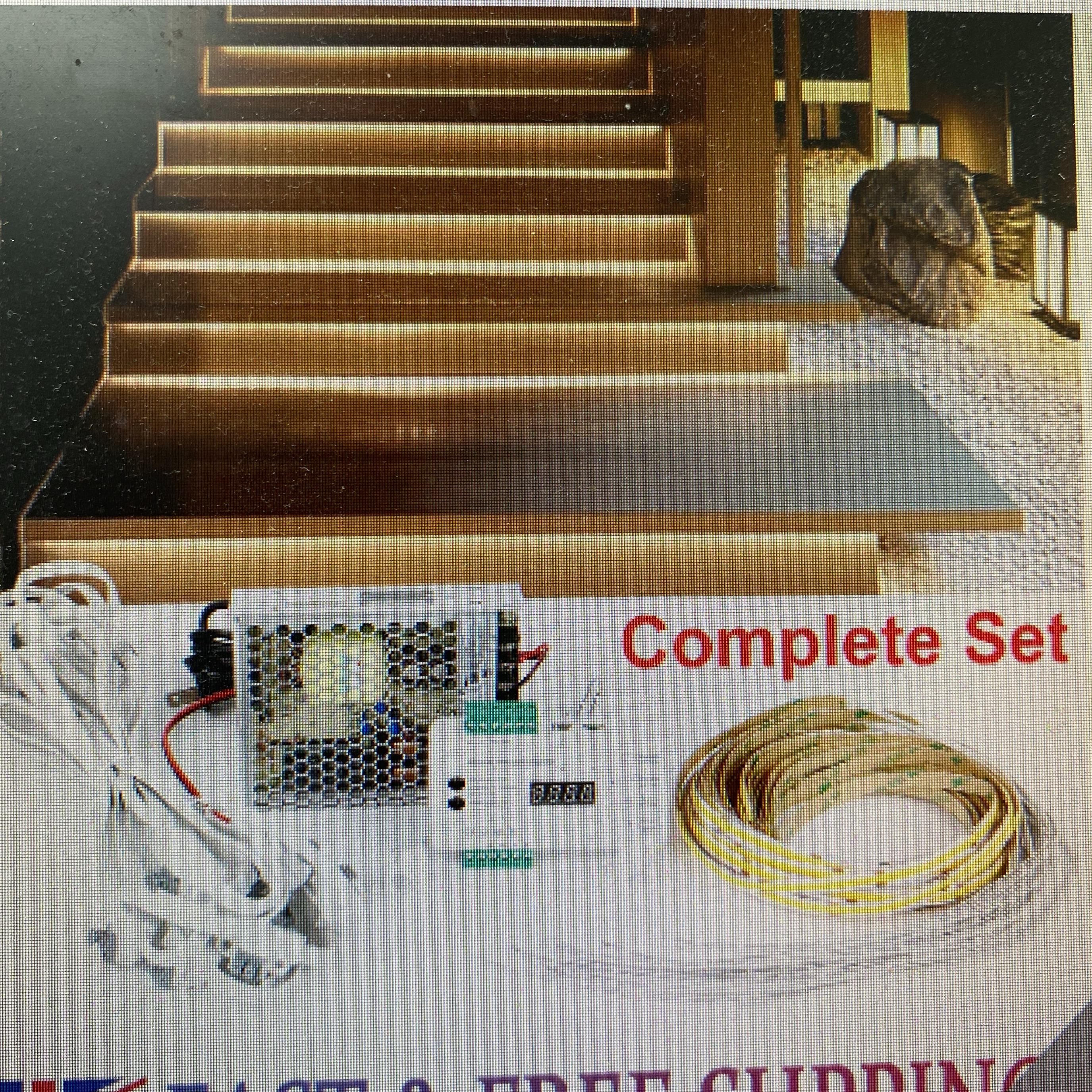 Product photo for Full Set LED Stair Strip Light Controller Dynamic Pir Motion Sensor Main Line