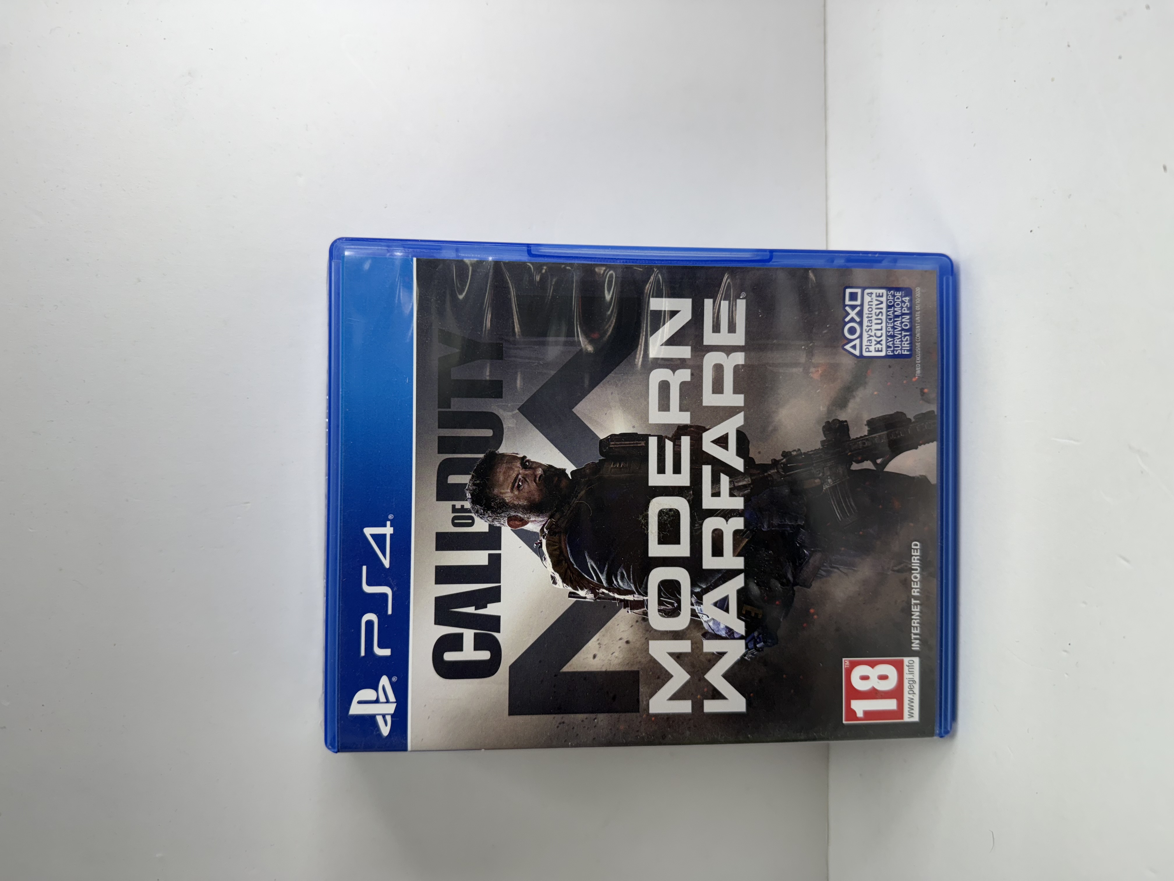 Product photo for PS4 MODERN WAREFARE GAME