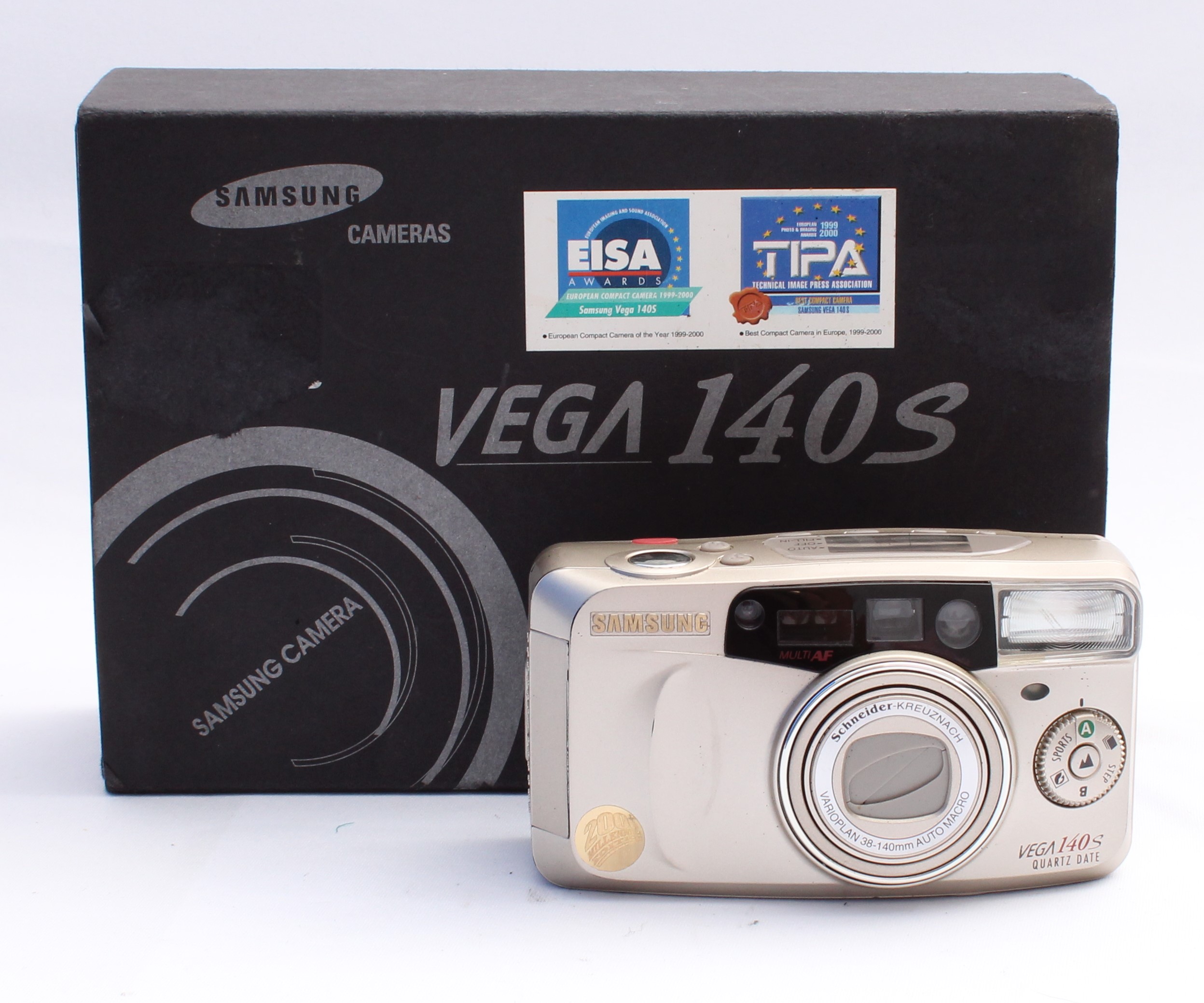 Product photo for Samsung Vega 140s 35mm Point & Shoot Camera - Boxed (U)