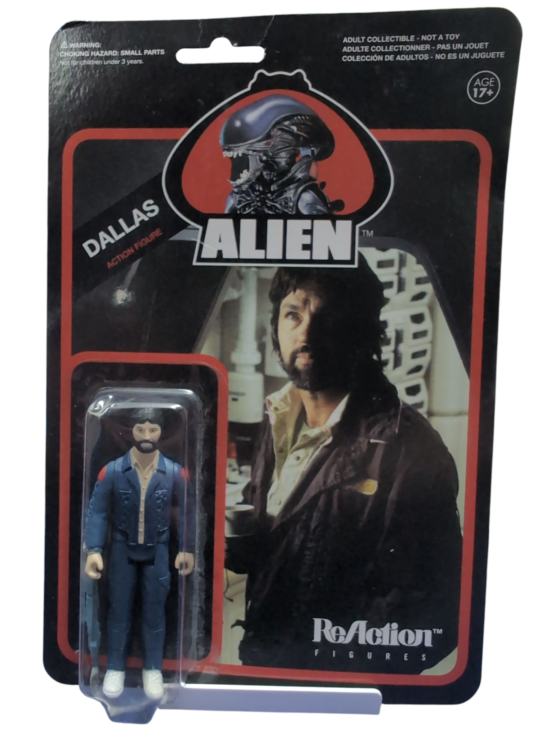 Product photo for Super7 ReAction Figure  Dallas Alien Action Figure