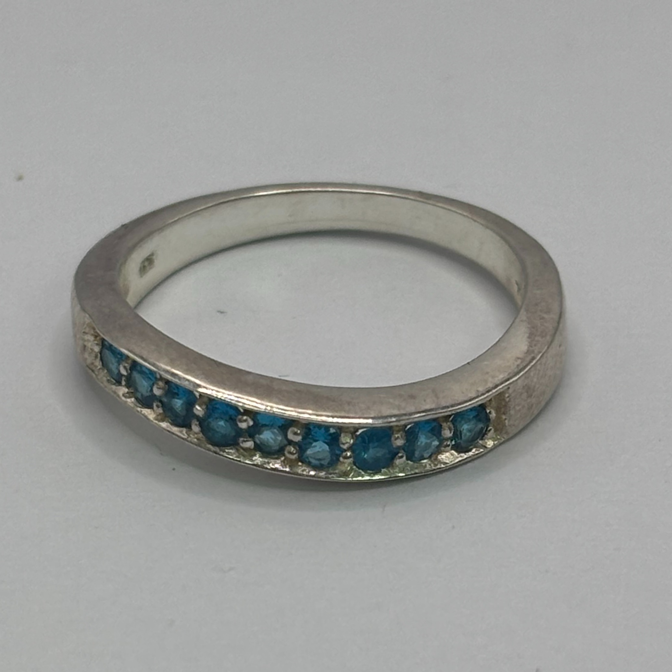 Product photo for Jade And Diamond Silver Ring