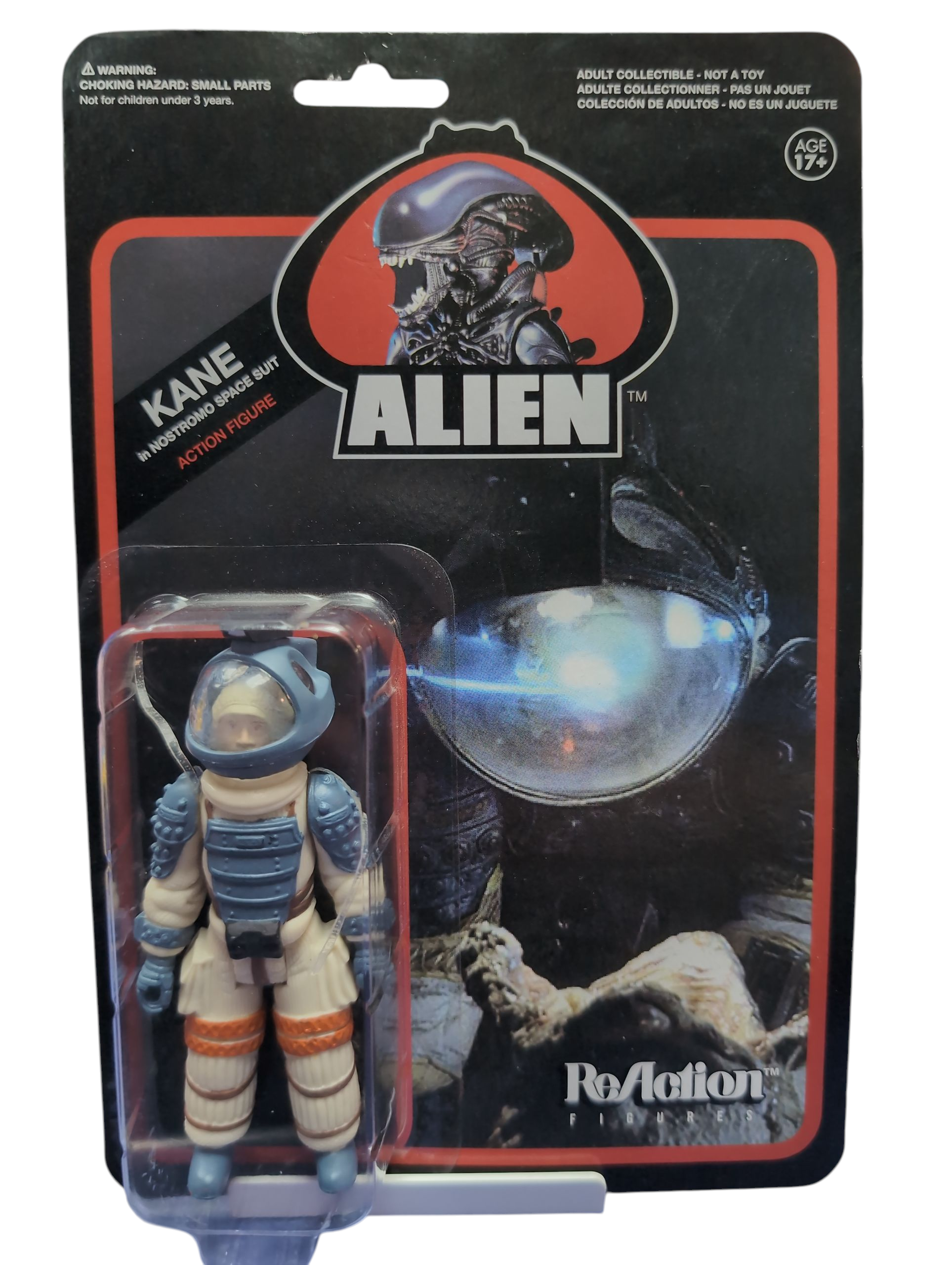 Product photo for Super7 ReAction Figure  Kane In Nostromo Space Suit Alien Action Figure