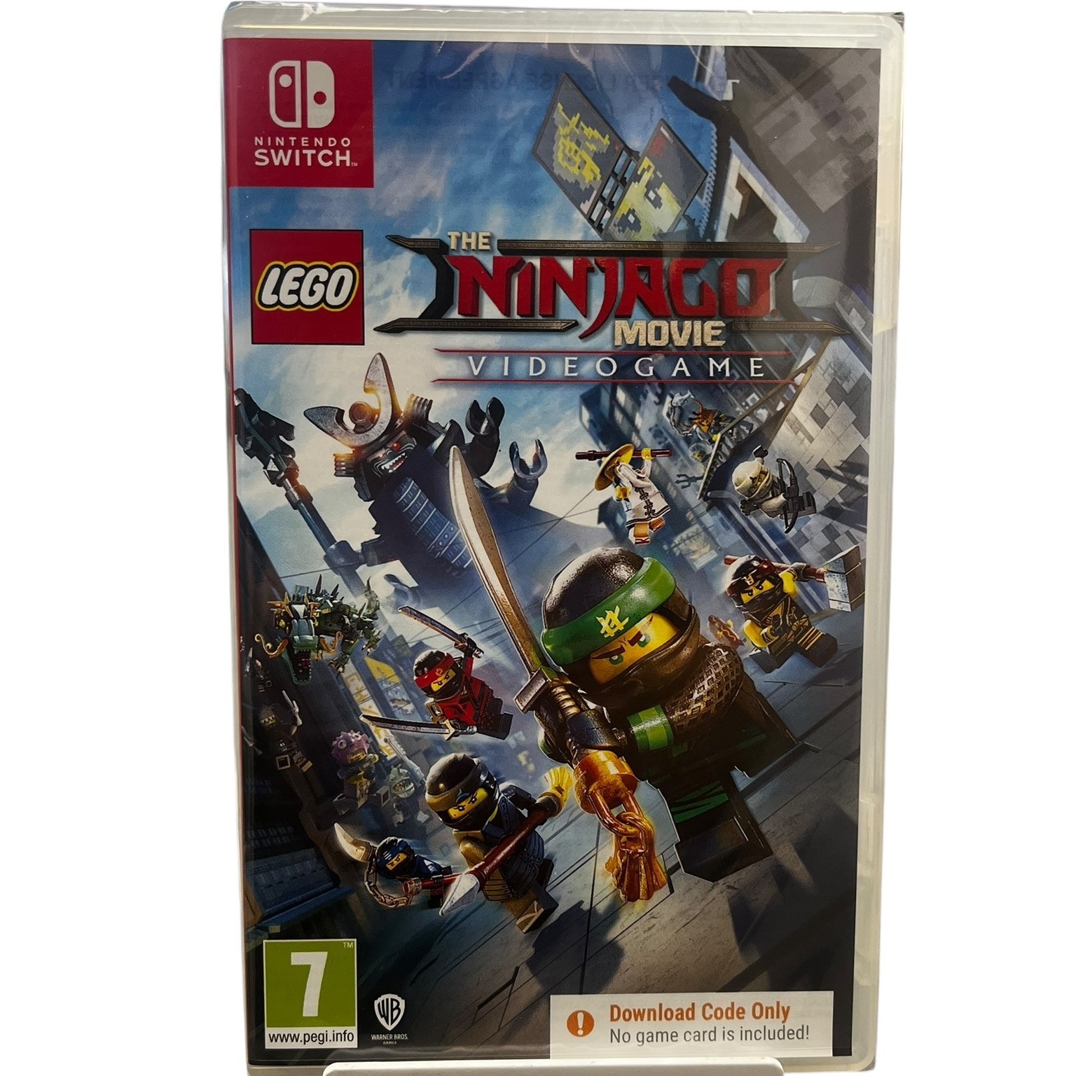 Product photo for Lego: The Ninjago Movie Videogame - Nintendo Switch (PEGI 7, New & Sealed)