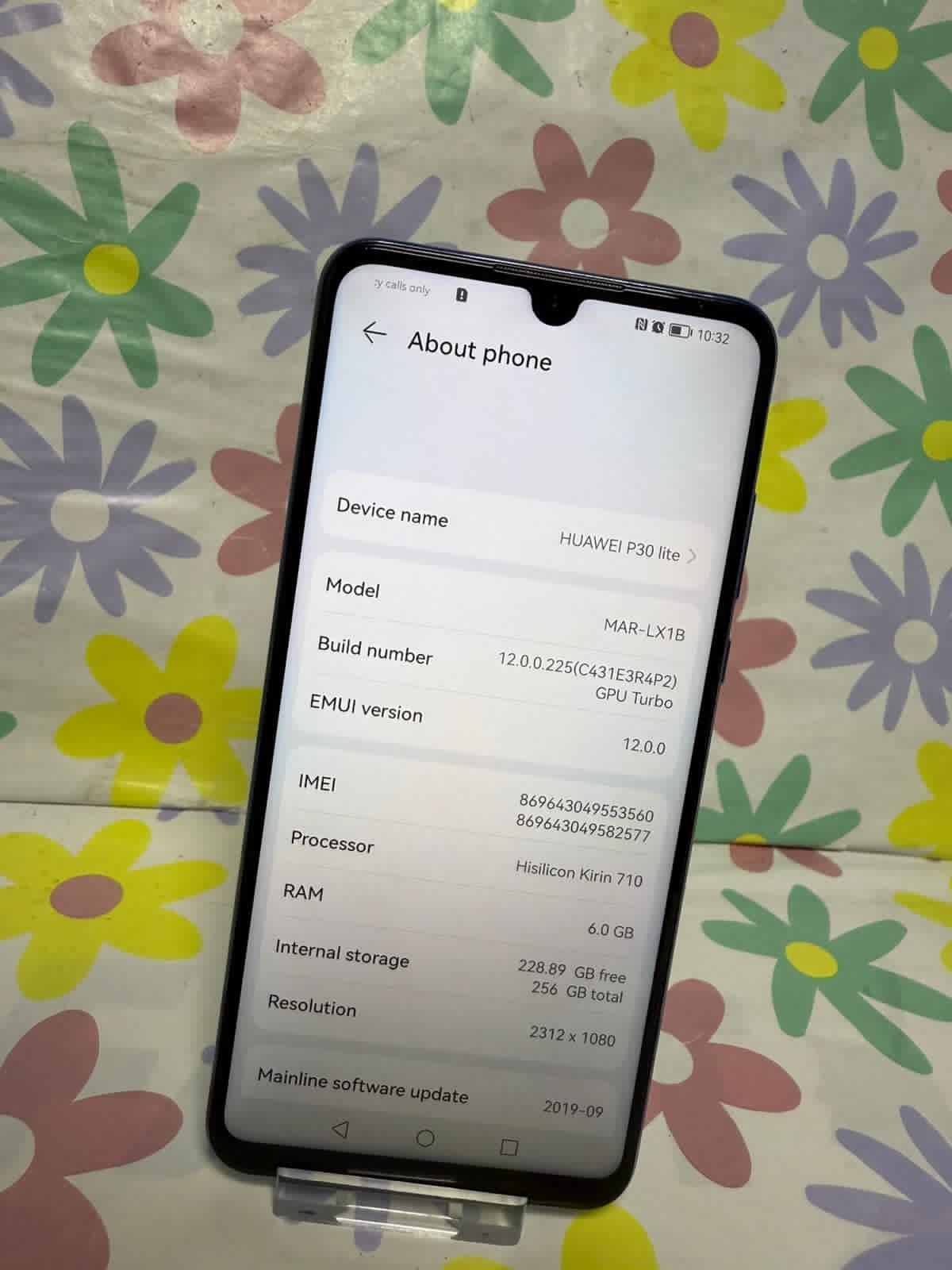 Product photo for HUAWEI P30 LITE 256GB