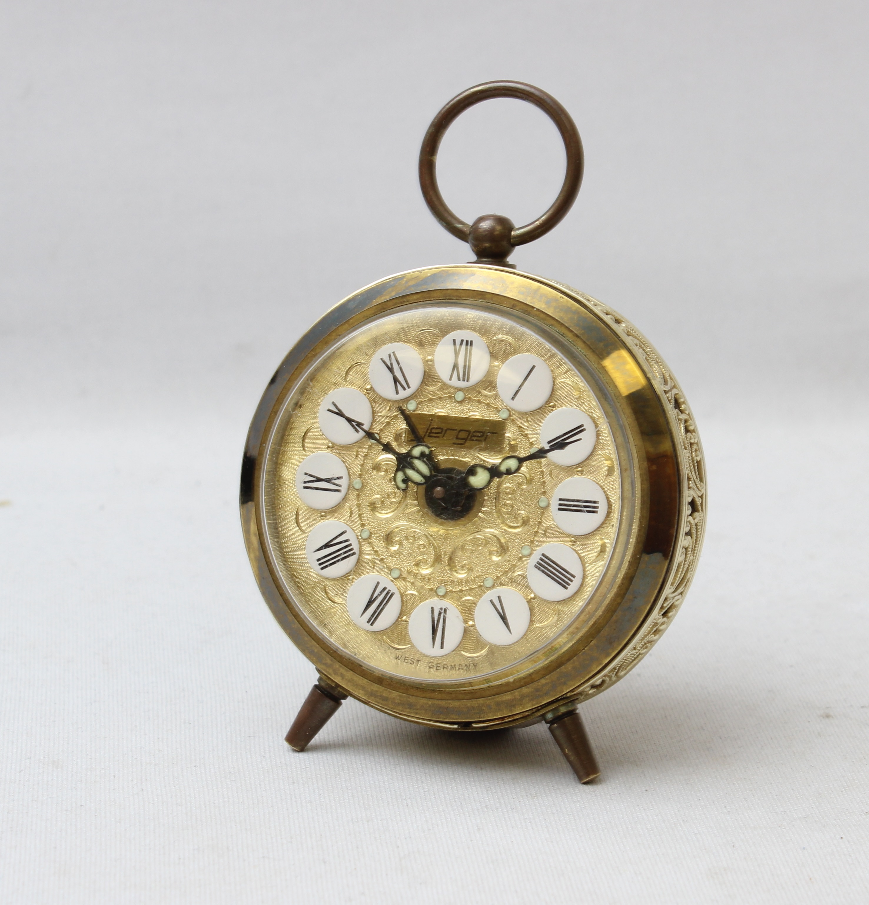 Product photo for Vintage Jerger German Watch And Alarm Clock (U)
