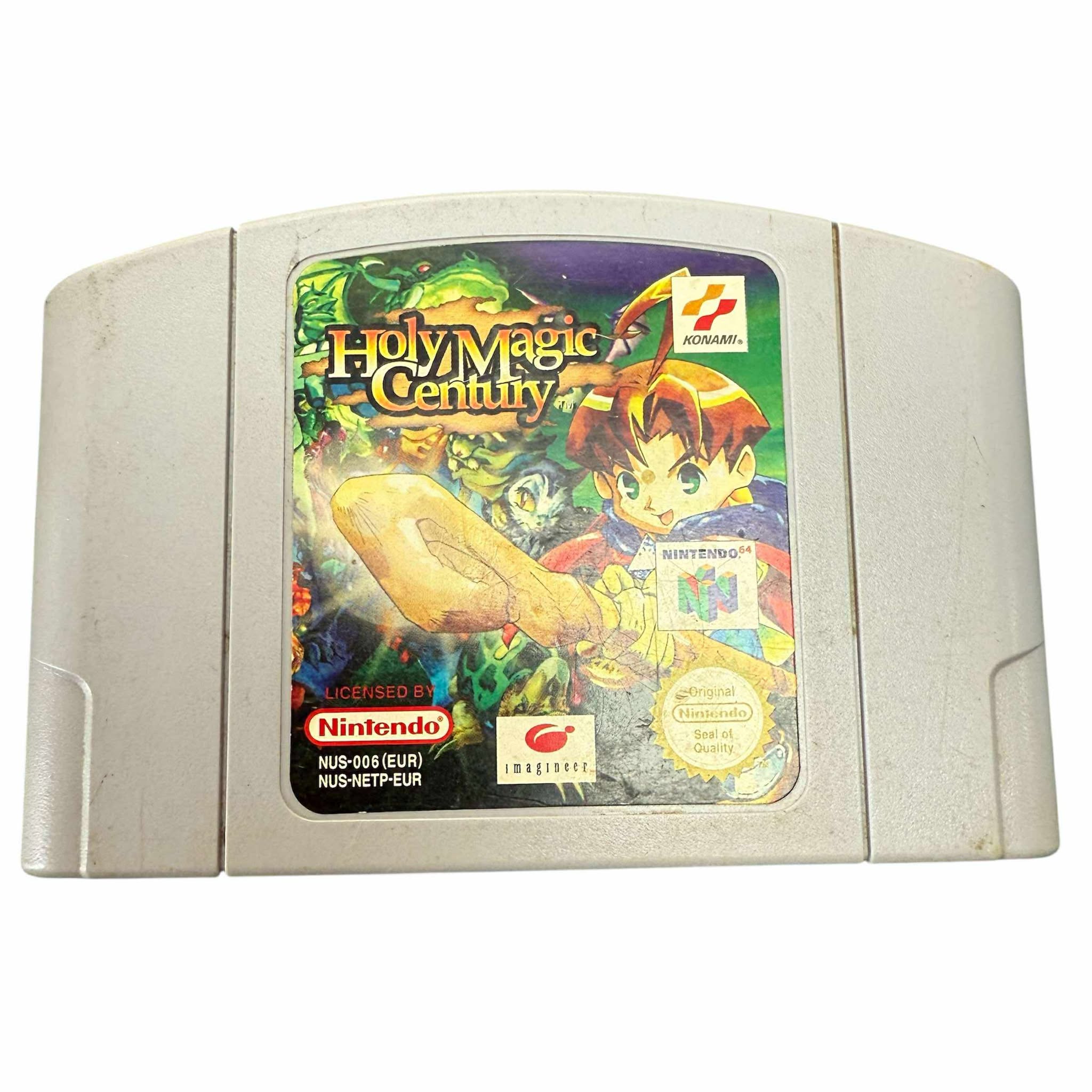 Product photo for Nintendo Holy Magic Century - Cartridge Only 64 Game