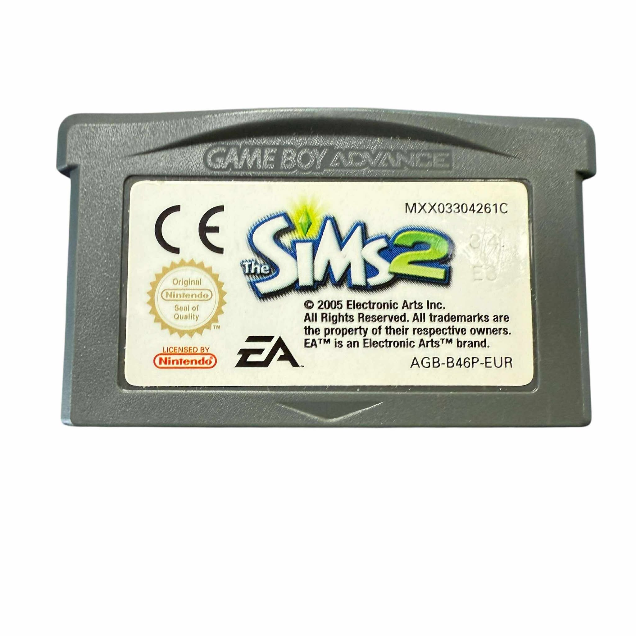 Product photo for Nintendo The Sims 2 - Cartridge Only GBA Game
