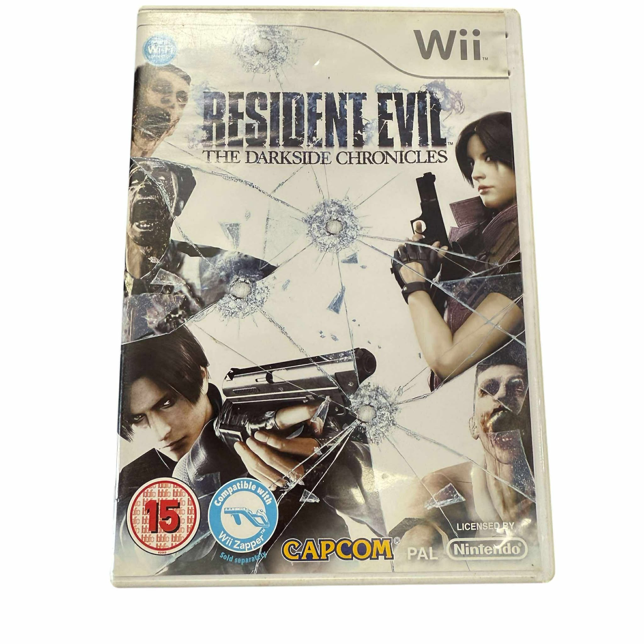 Product photo for Nintendo Resident Evil, The Darkside Chronicles - Wii Game
