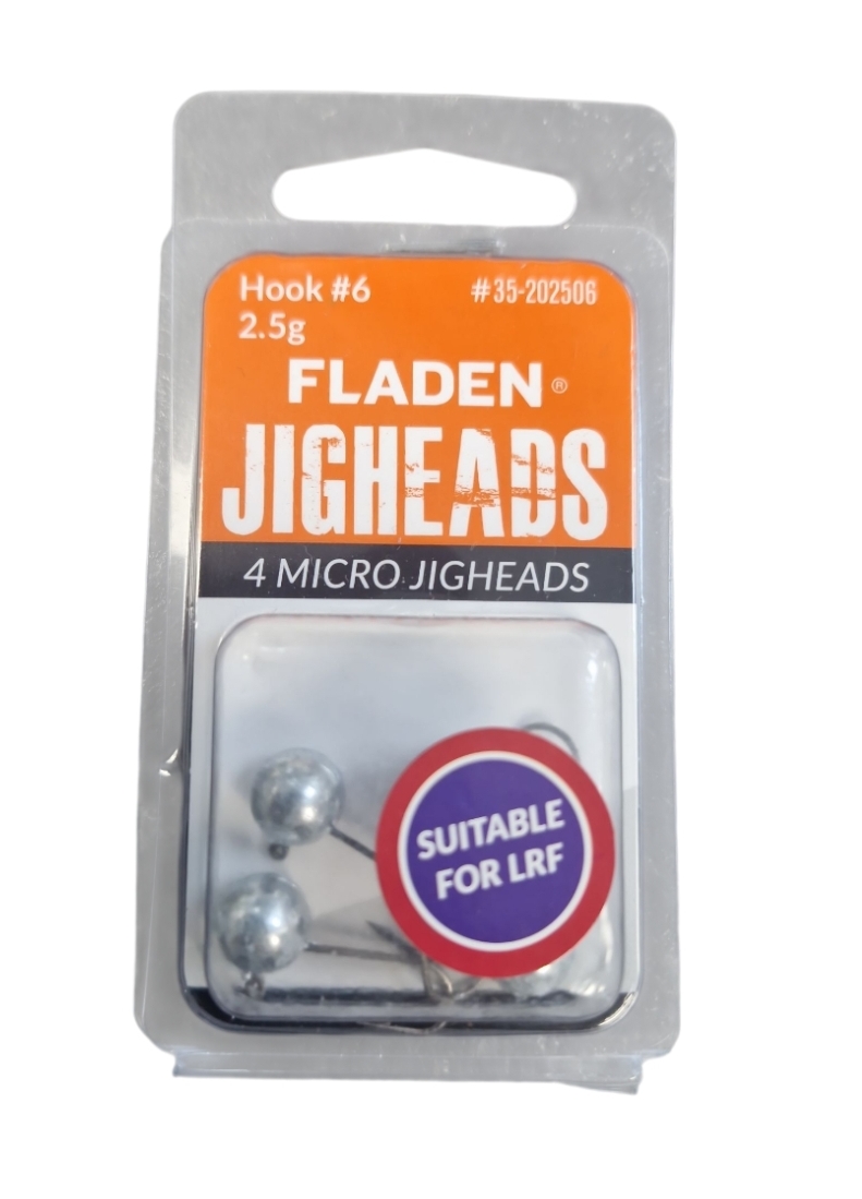 Product photo for Fladen Jigheads - 4 Micro (Hook #6, 2.5g)