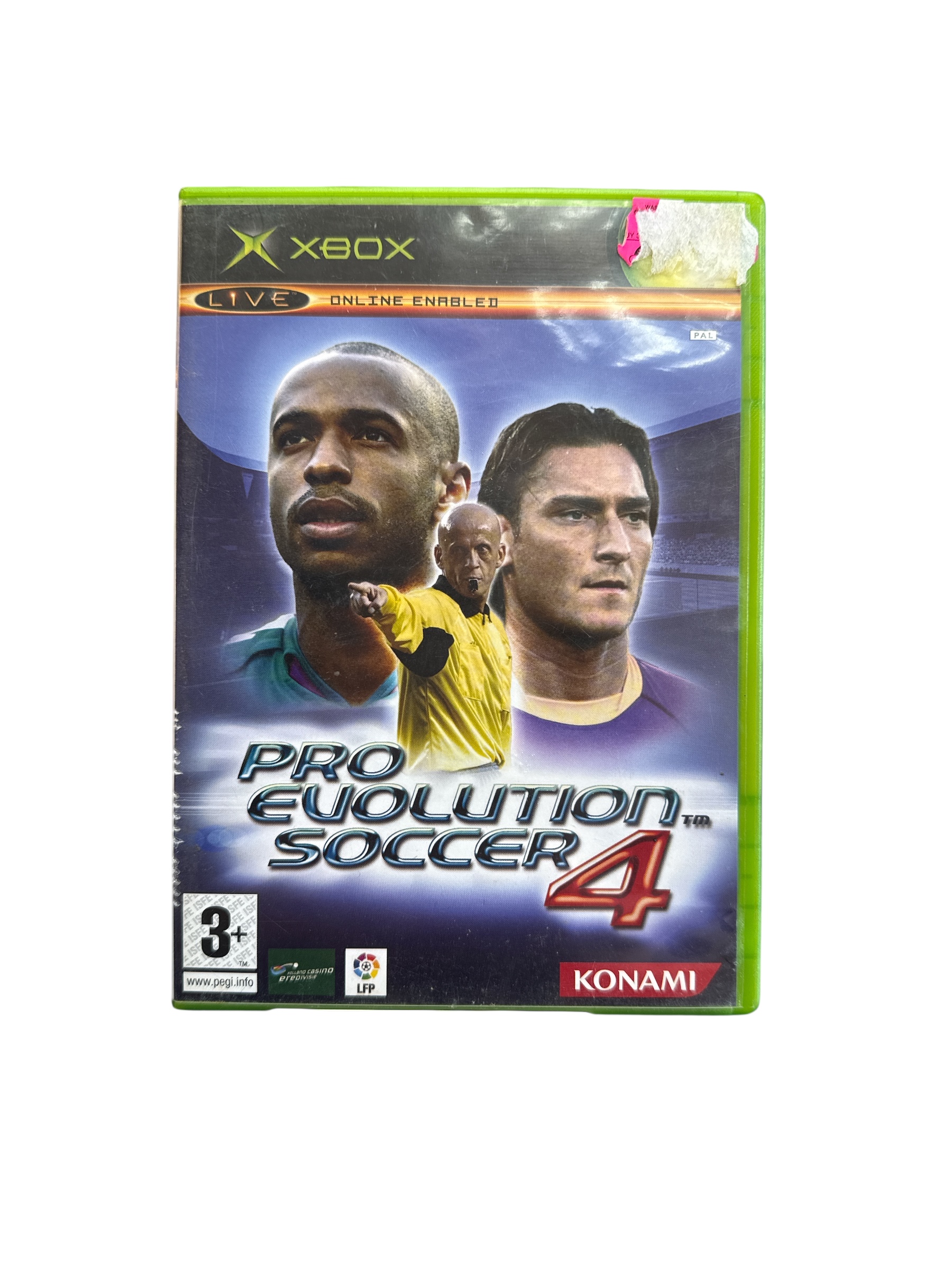 Product photo for Pro Evolution Soccer 4 (Xbox)