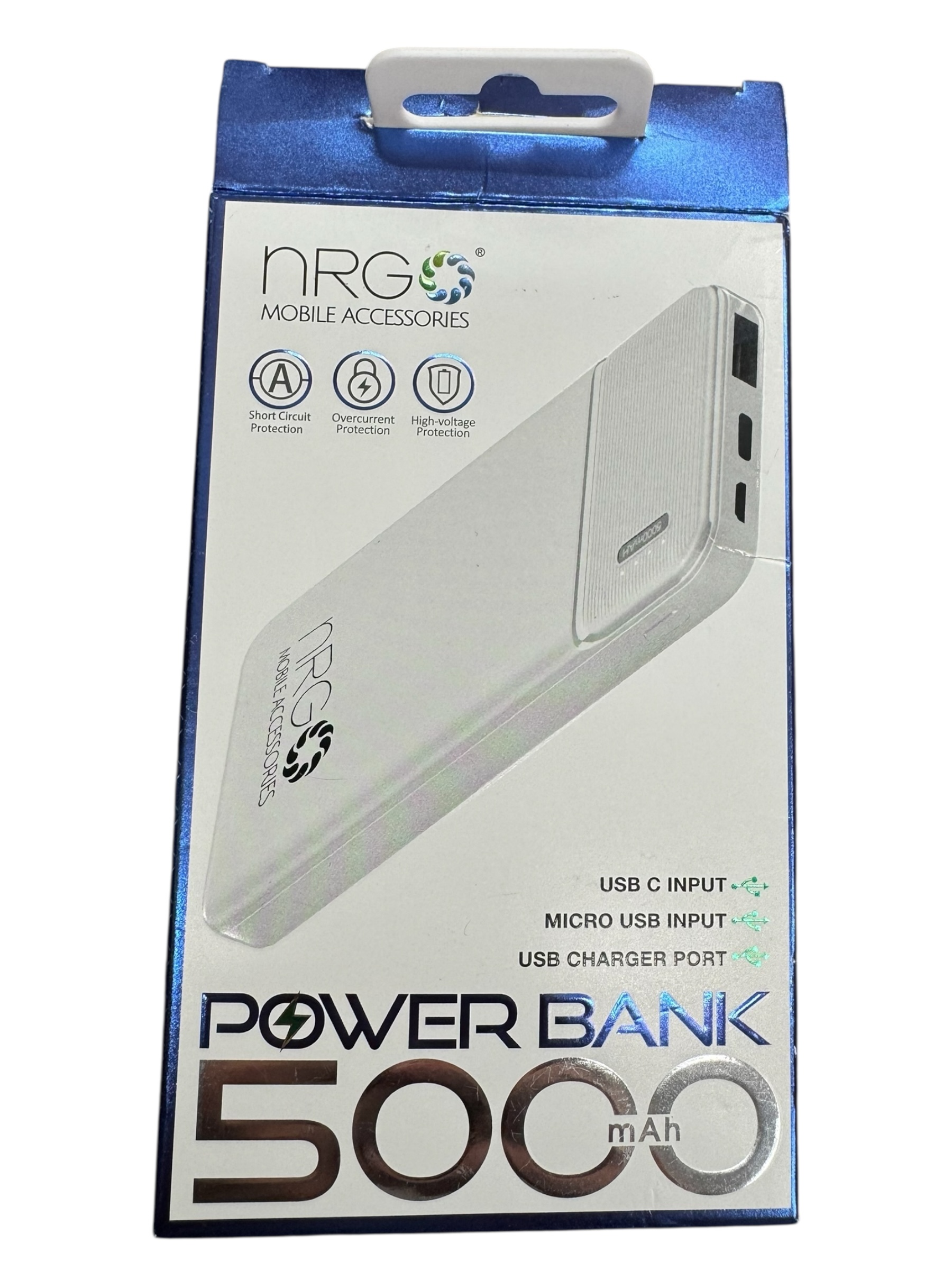 Product photo for NRG 5000mah PowerBank