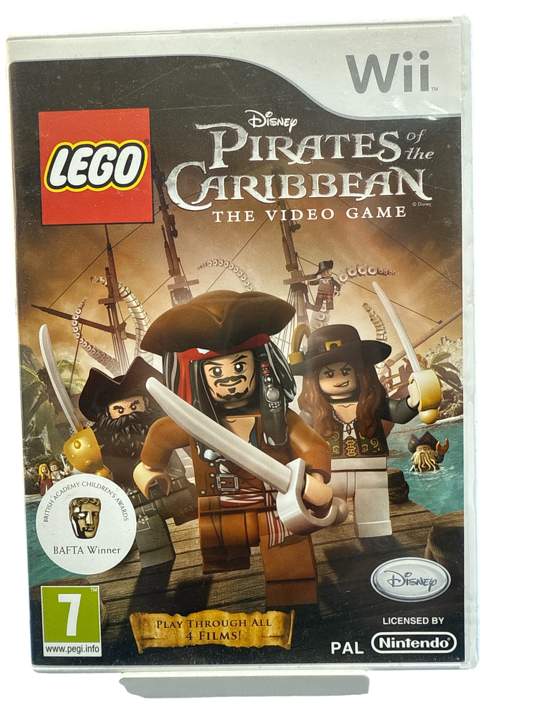 Product photo for Pirates Of The Caribbean Lego Wii
