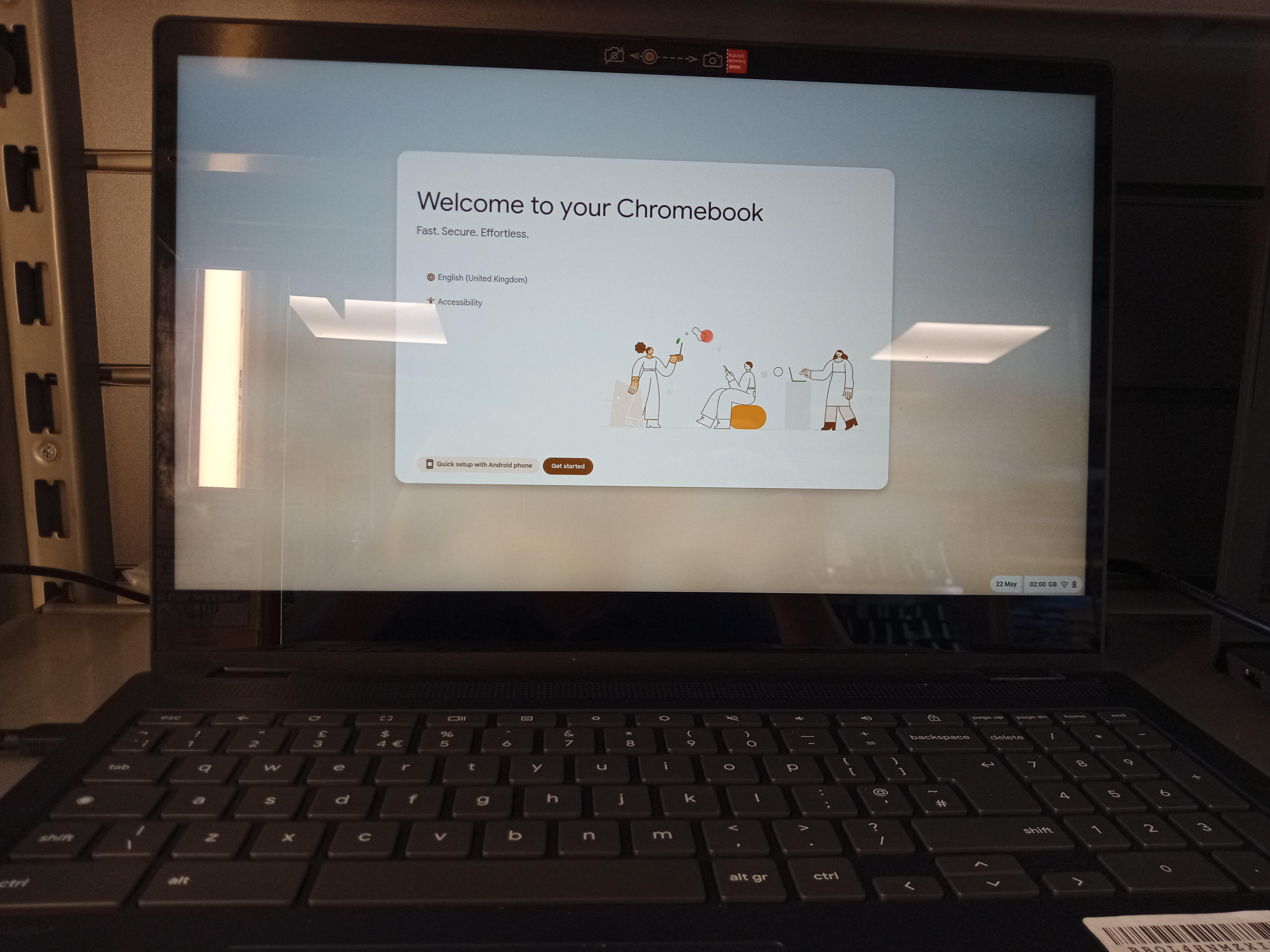 Product photo for LENOVO Lenovo Chromebook