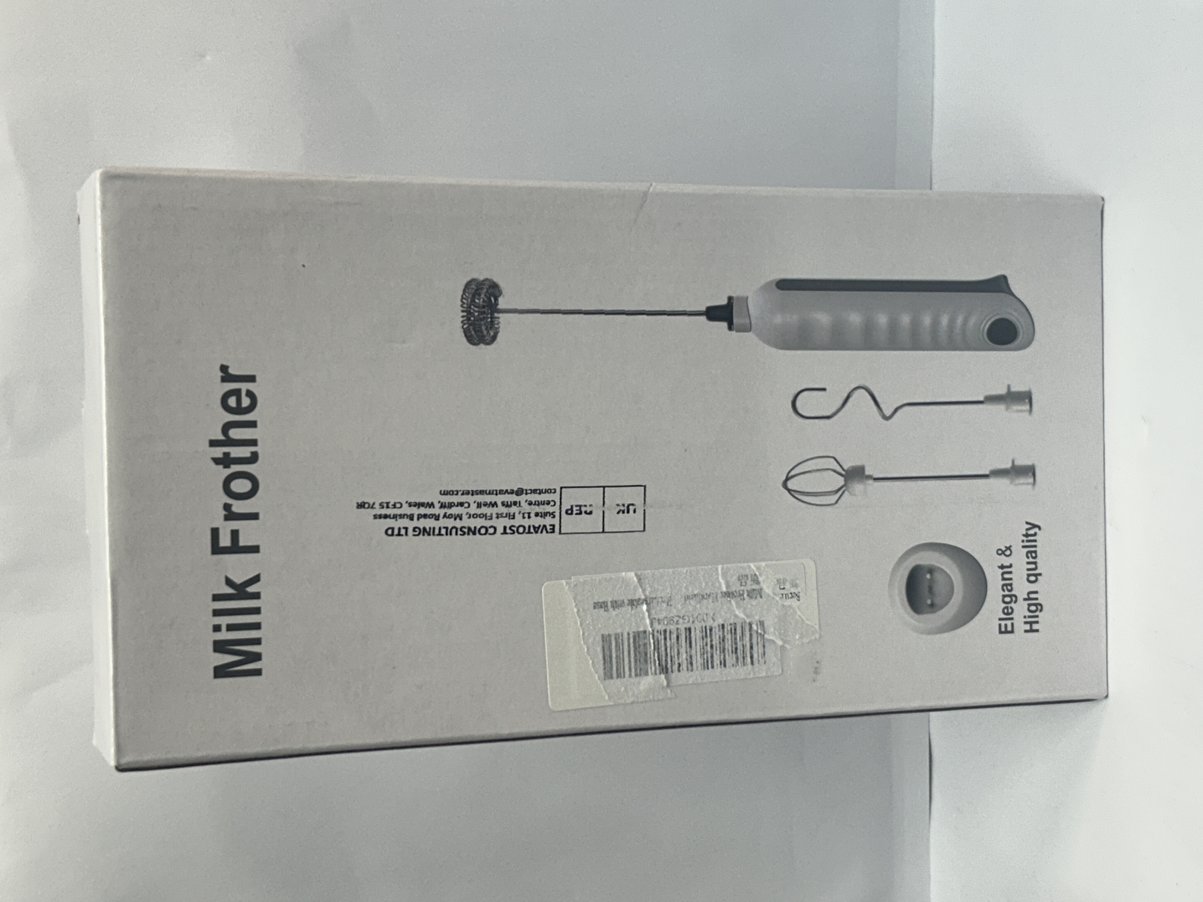 Product photo for milk frother