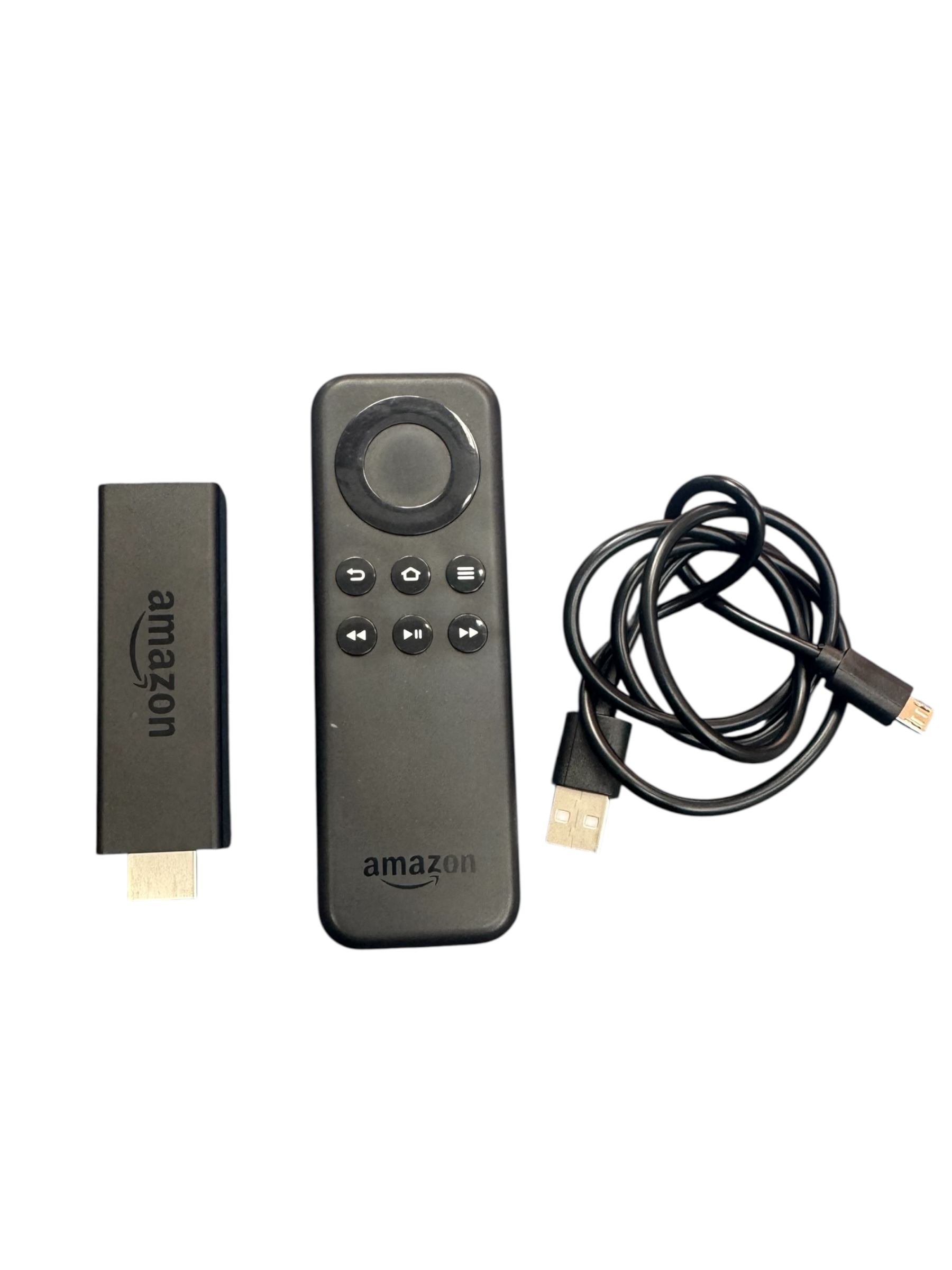 Product photo for Amazon Fire TV Stick 1st Gen with Remote & Power Supply - No Box or Manual